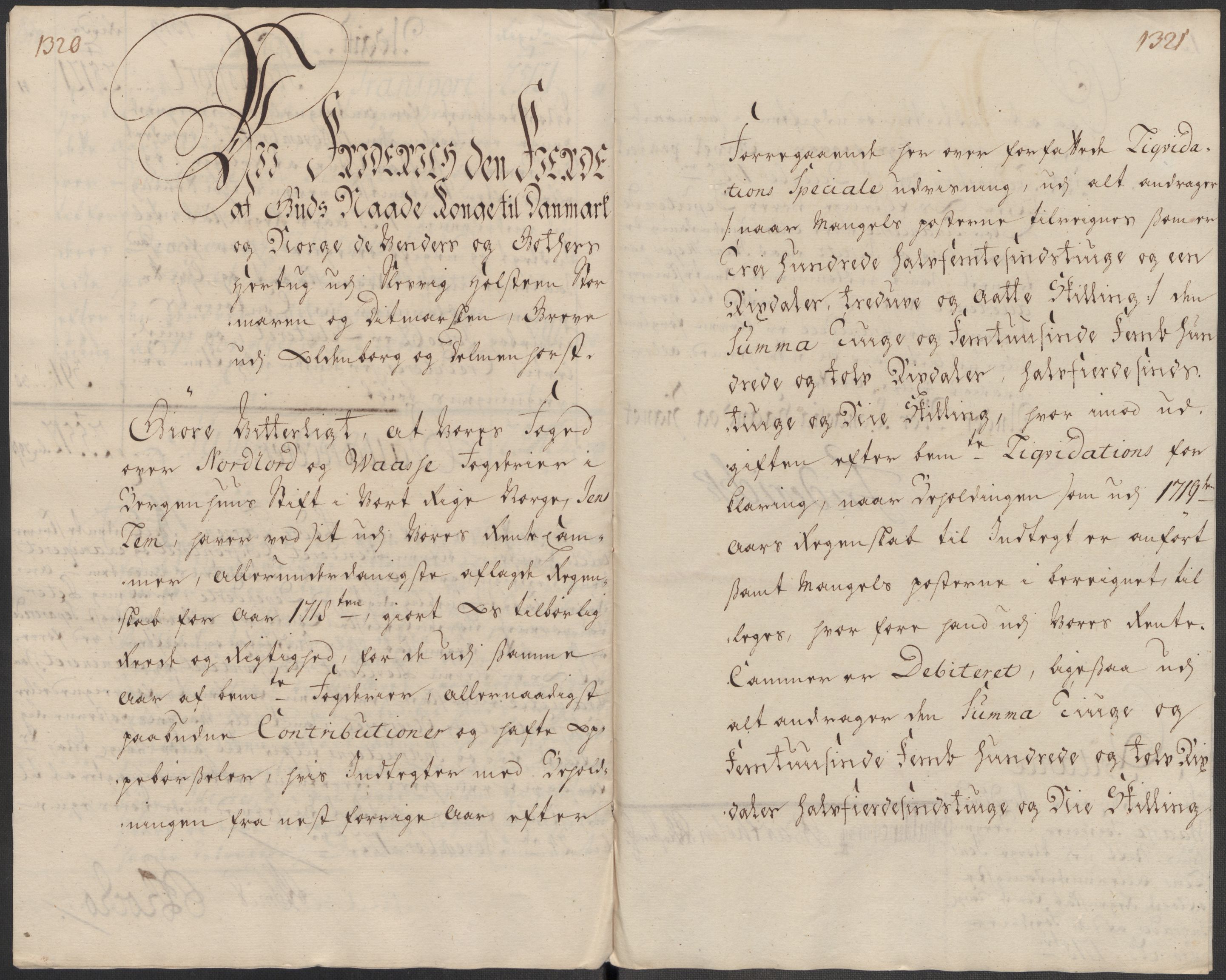 Rentekammeret inntil 1814, Reviderte regnskaper, Fogderegnskap, AV/RA-EA-4092/R51/L3202: Fogderegnskap Nordhordland og Voss, 1718, p. 28