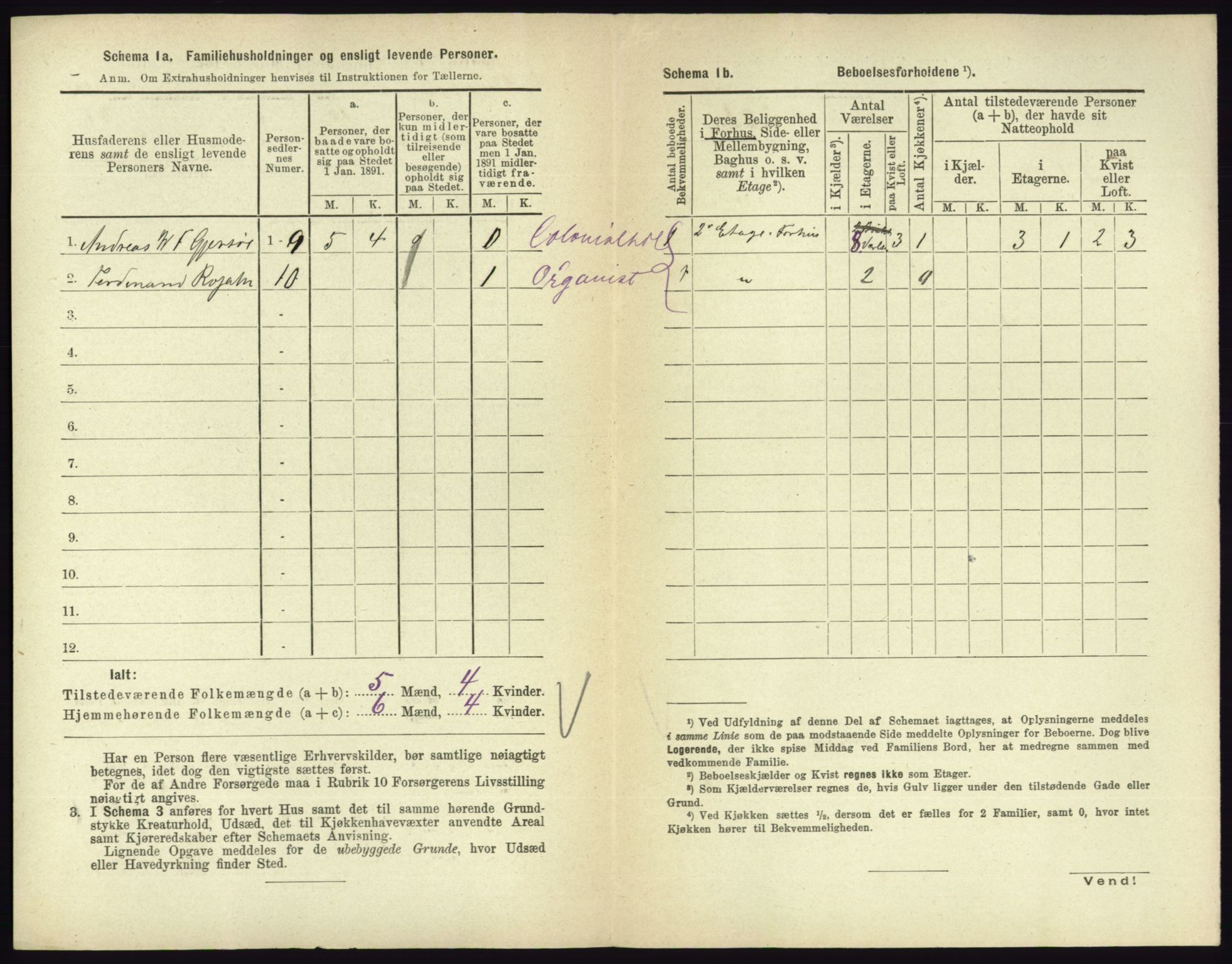 RA, 1891 census for 0705 Tønsberg, 1891, p. 425