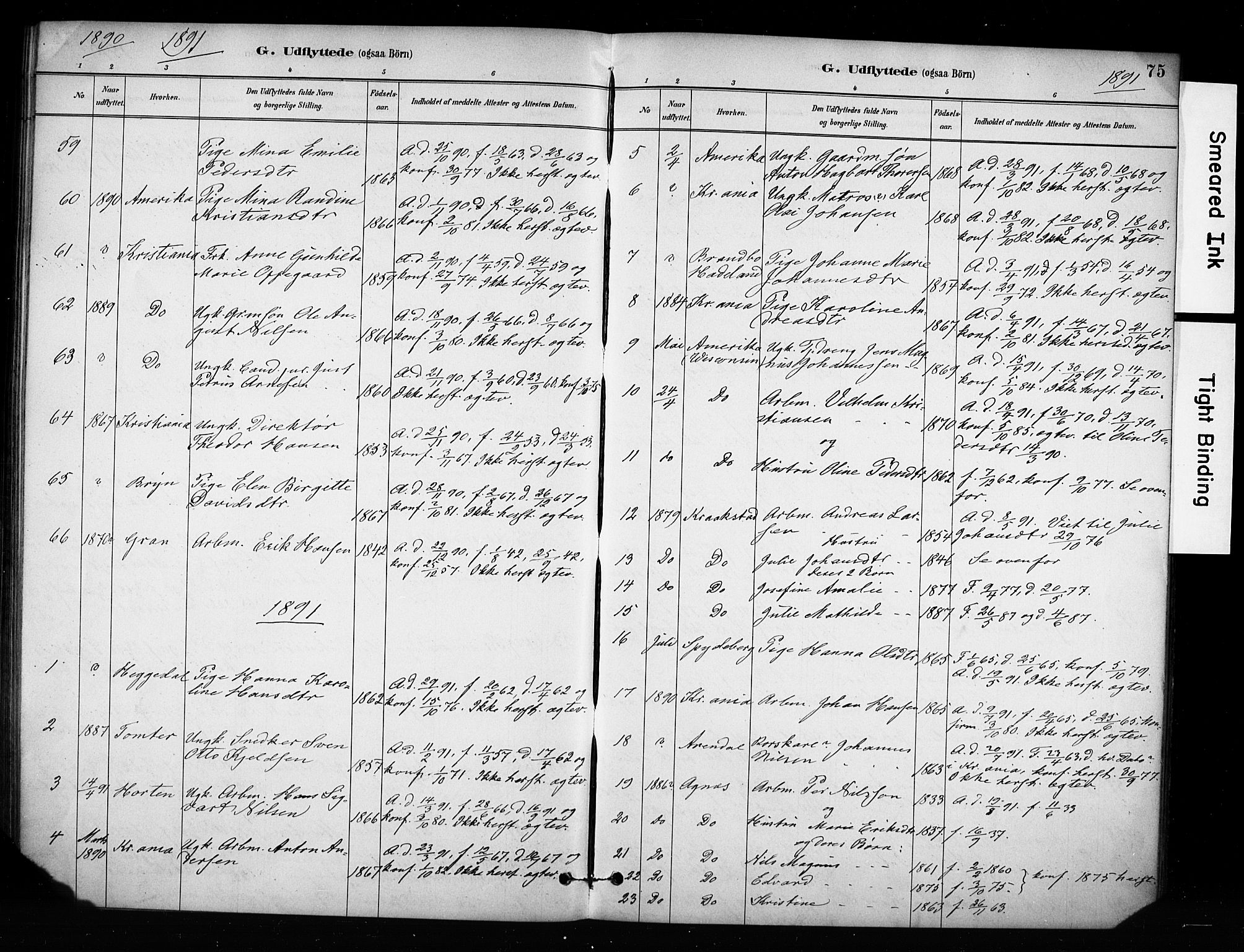 Enebakk prestekontor Kirkebøker, SAO/A-10171c/F/Fa/L0017: Parish register (official) no. I 17, 1881-1919, p. 75