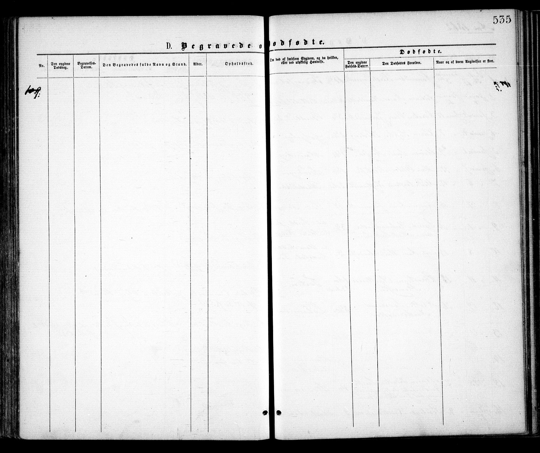 Østre Aker prestekontor Kirkebøker, AV/SAO-A-10840/F/Fa/L0001: Parish register (official) no. I 1, 1861-1869, p. 535