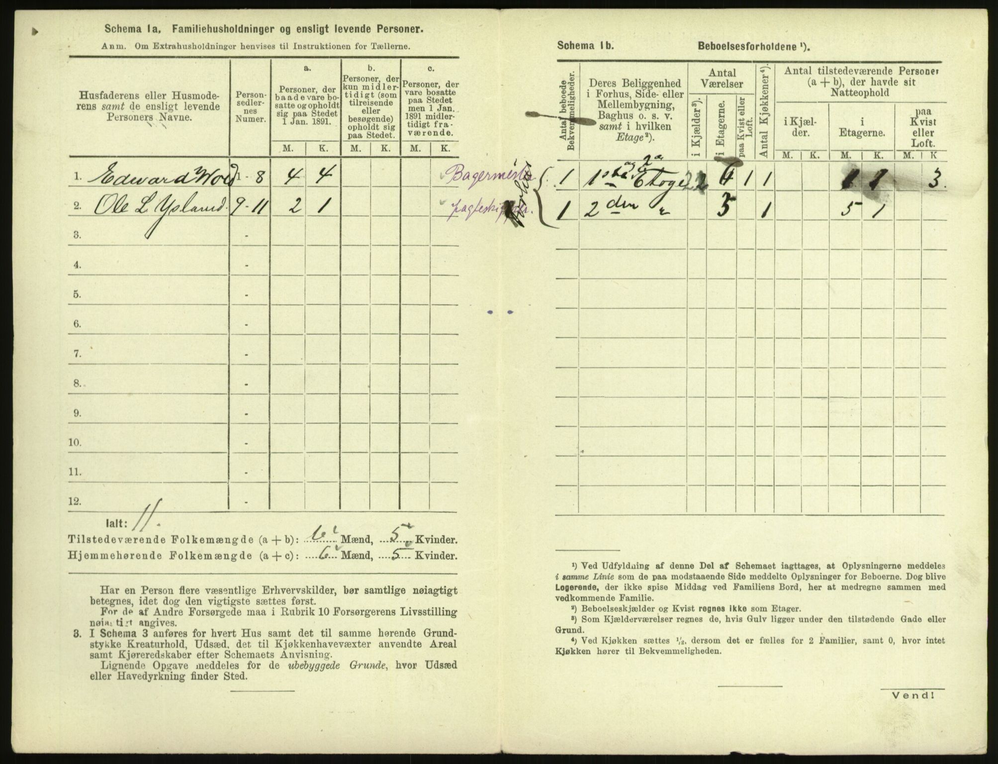 RA, 1891 census for 1601 Trondheim, 1891, p. 849