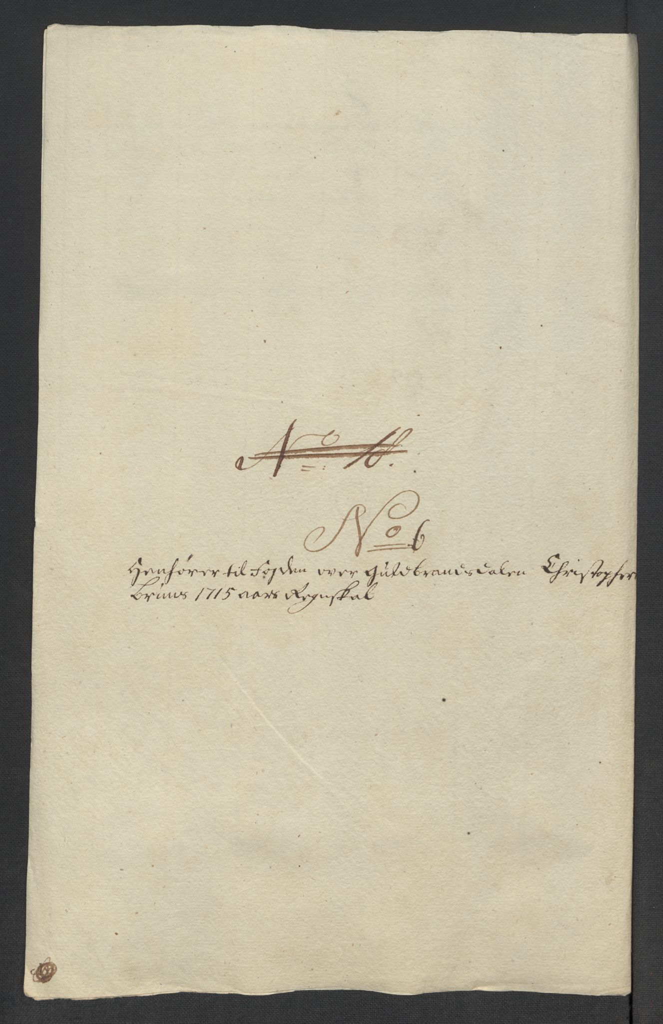 Rentekammeret inntil 1814, Reviderte regnskaper, Fogderegnskap, RA/EA-4092/R17/L1184: Fogderegnskap Gudbrandsdal, 1715, p. 112