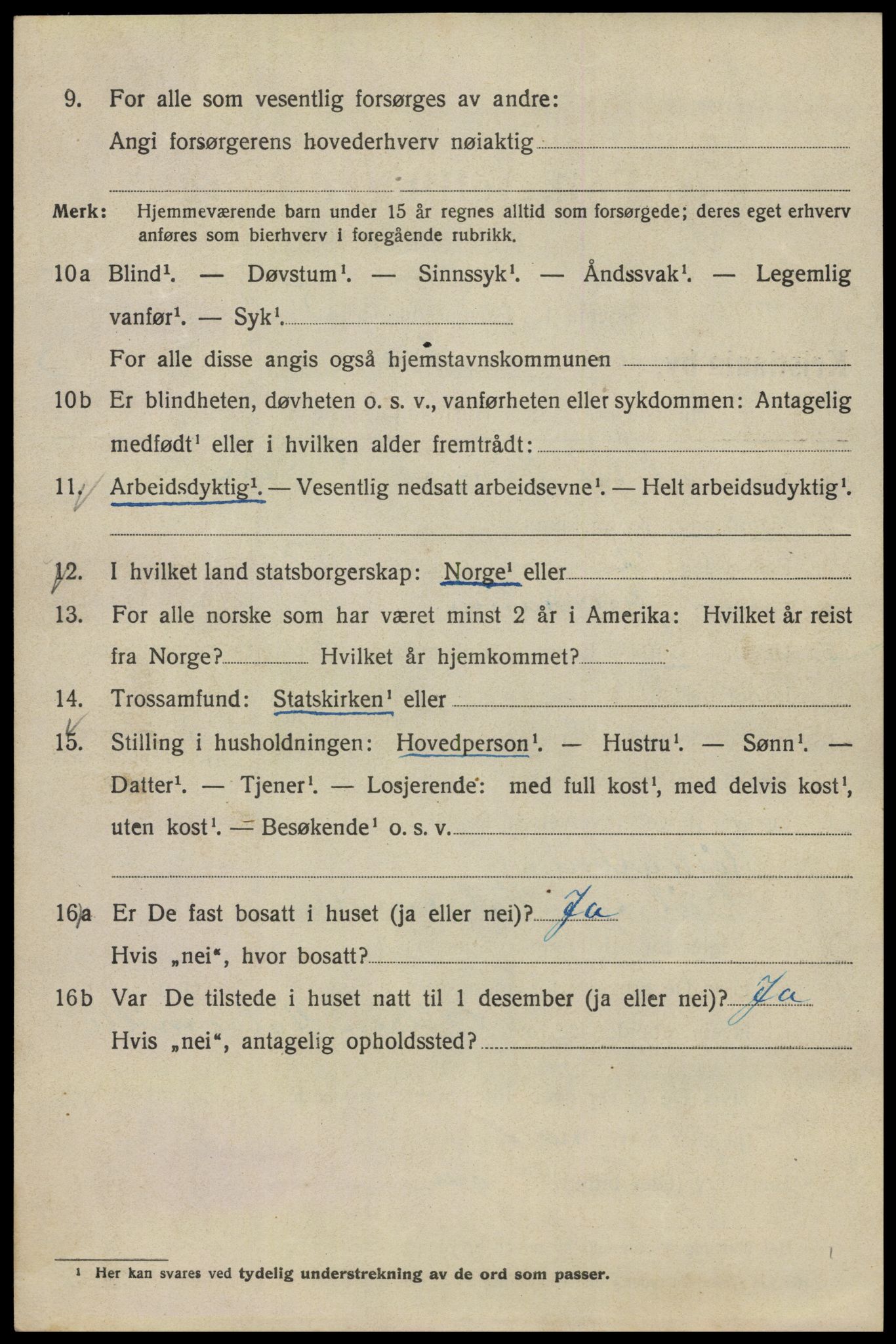 SAO, 1920 census for Kristiania, 1920, p. 146788