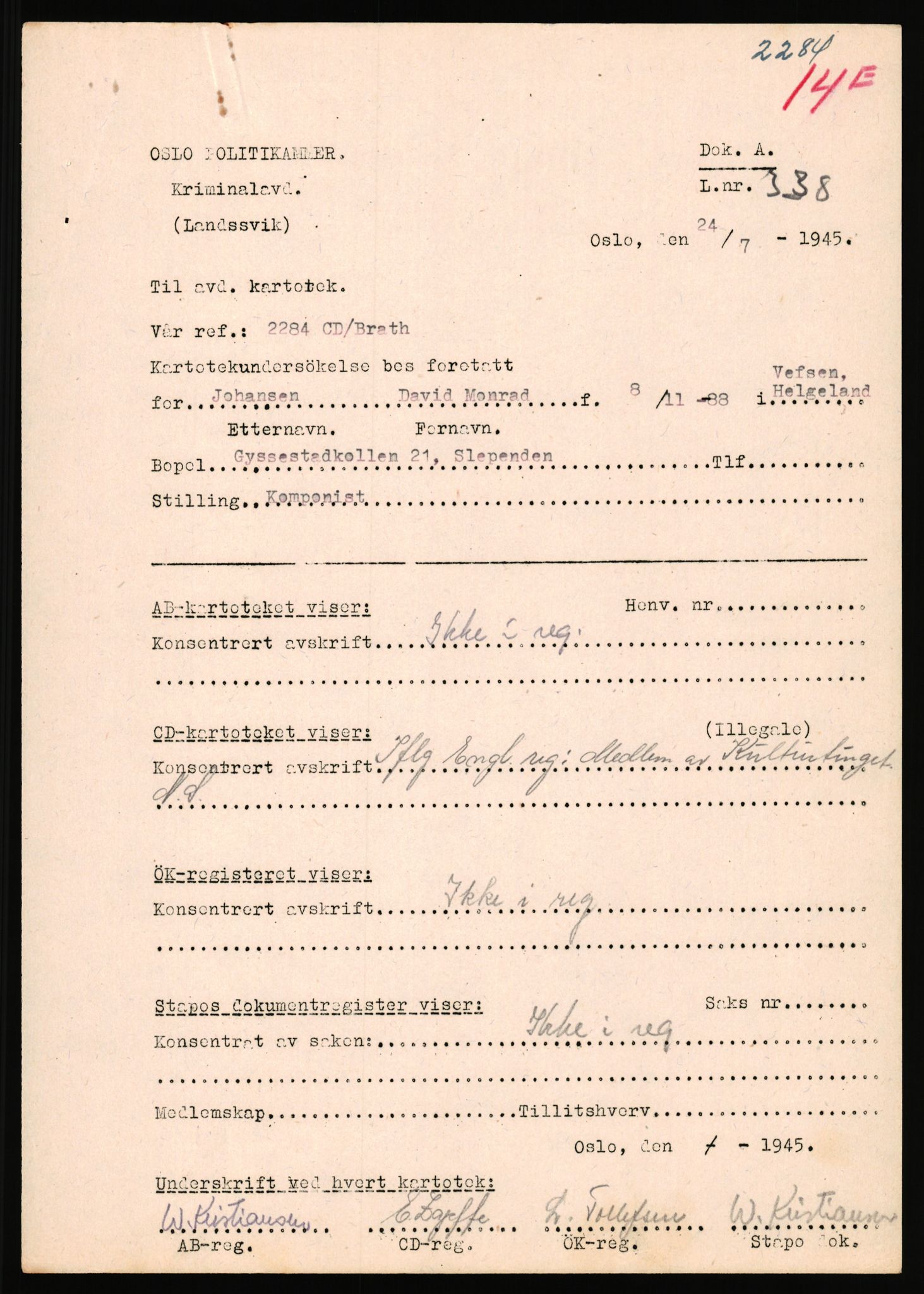 Landssvikarkivet, Oslo politikammer, RA/S-3138-01/D/Da/L0178/0008: Dommer, dnr. 1225 - 1232 / Dnr. 1232, 1945-1948, p. 32