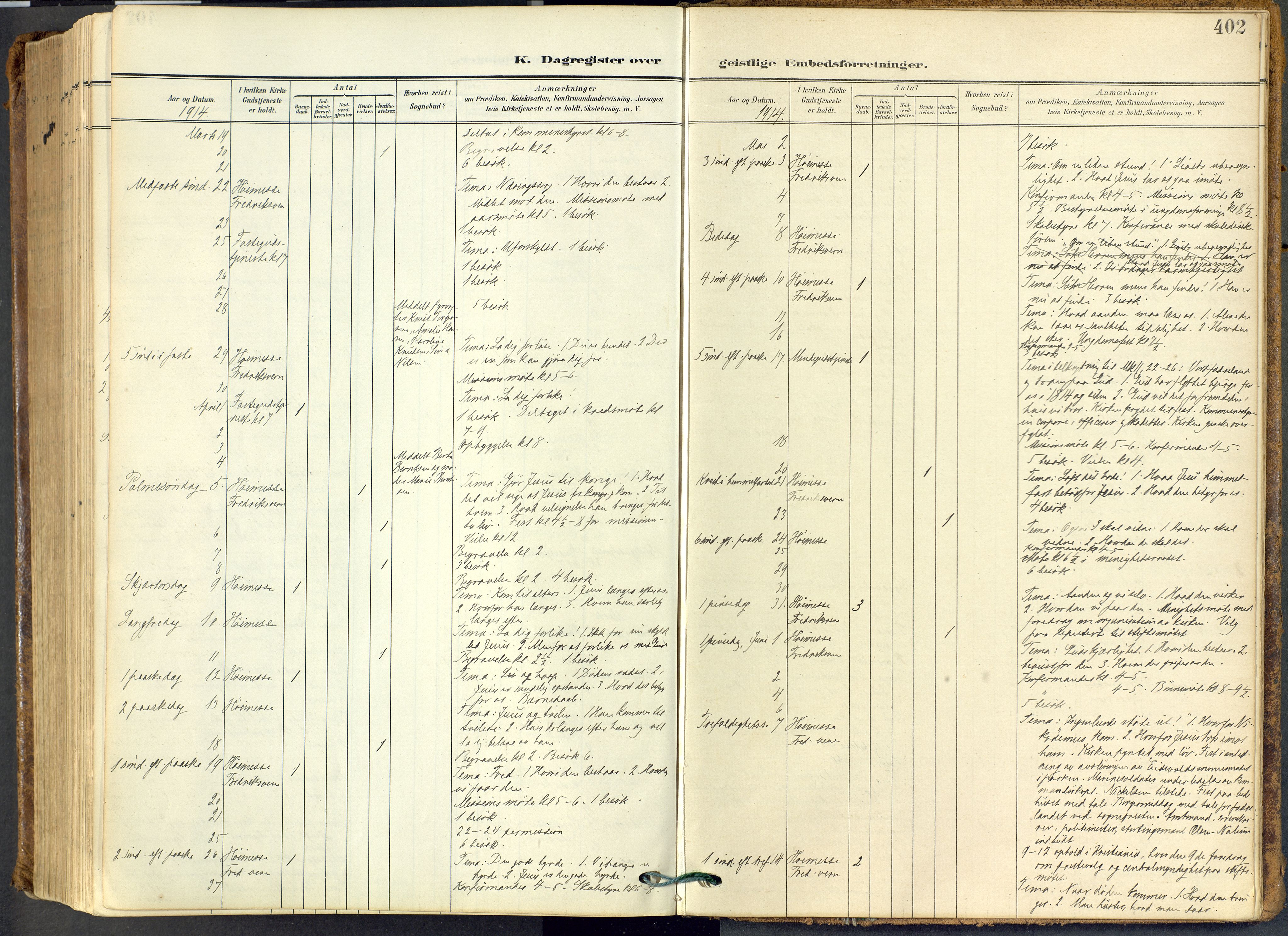 Stavern kirkebøker, SAKO/A-318/F/Fa/L0009: Parish register (official) no. 9, 1906-1955, p. 402