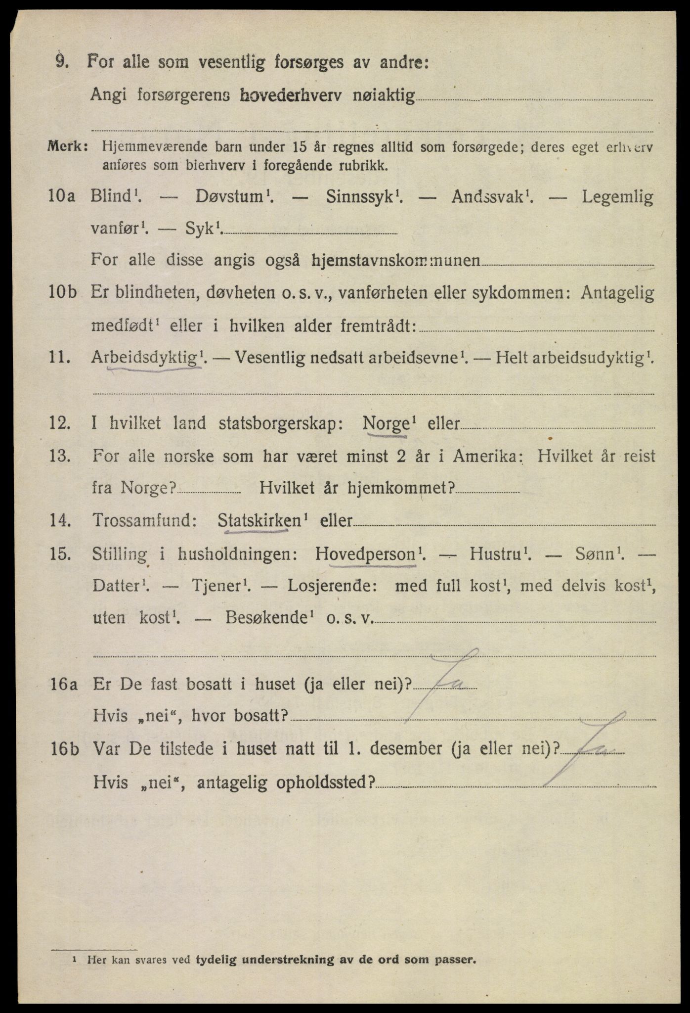 SAKO, 1920 census for Borre, 1920, p. 6933