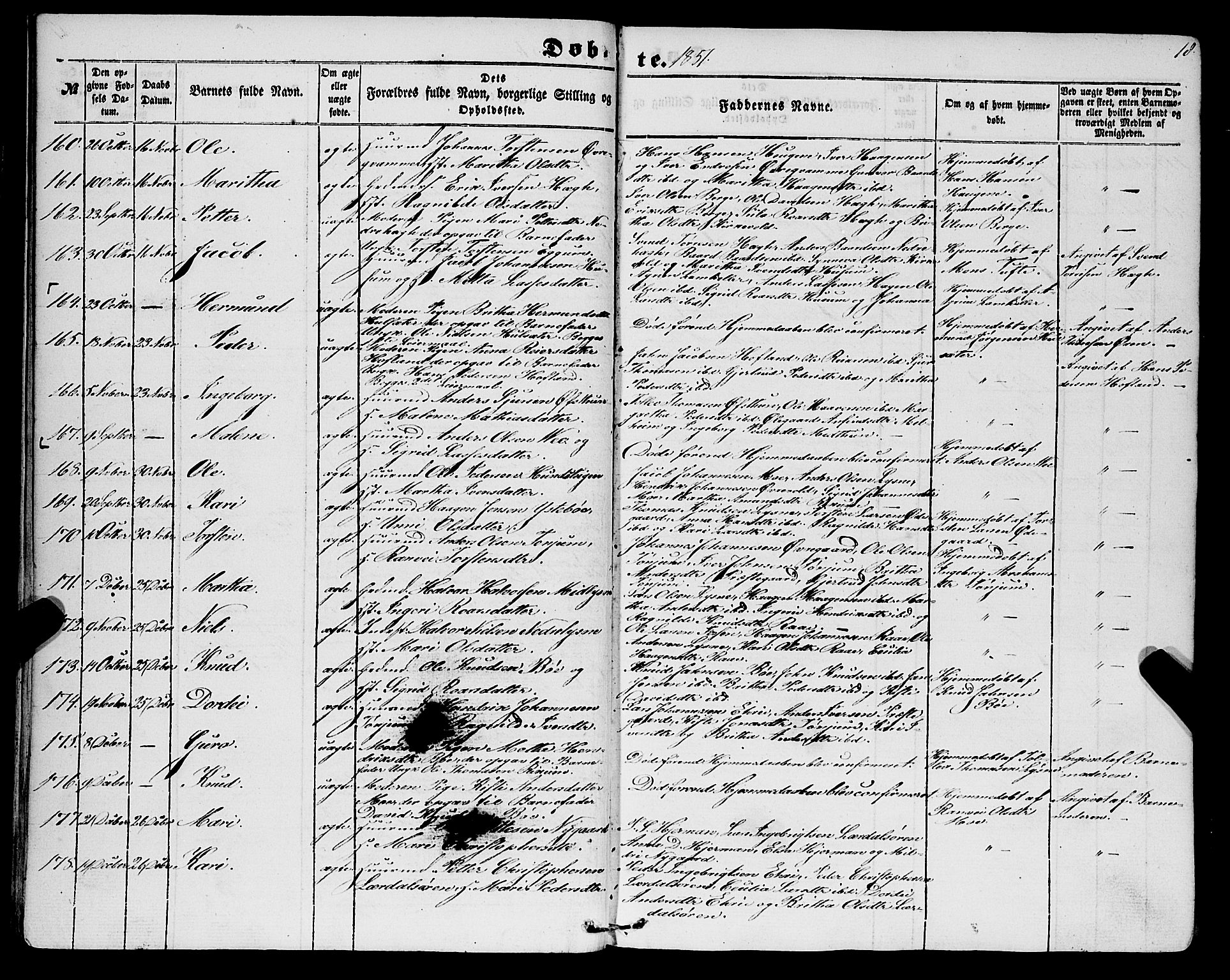 Lærdal sokneprestembete, SAB/A-81201: Parish register (official) no. A 11, 1850-1866, p. 18