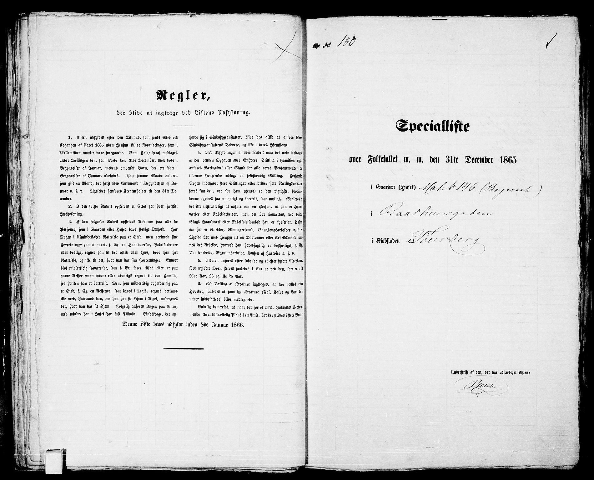 RA, 1865 census for Tønsberg, 1865, p. 394