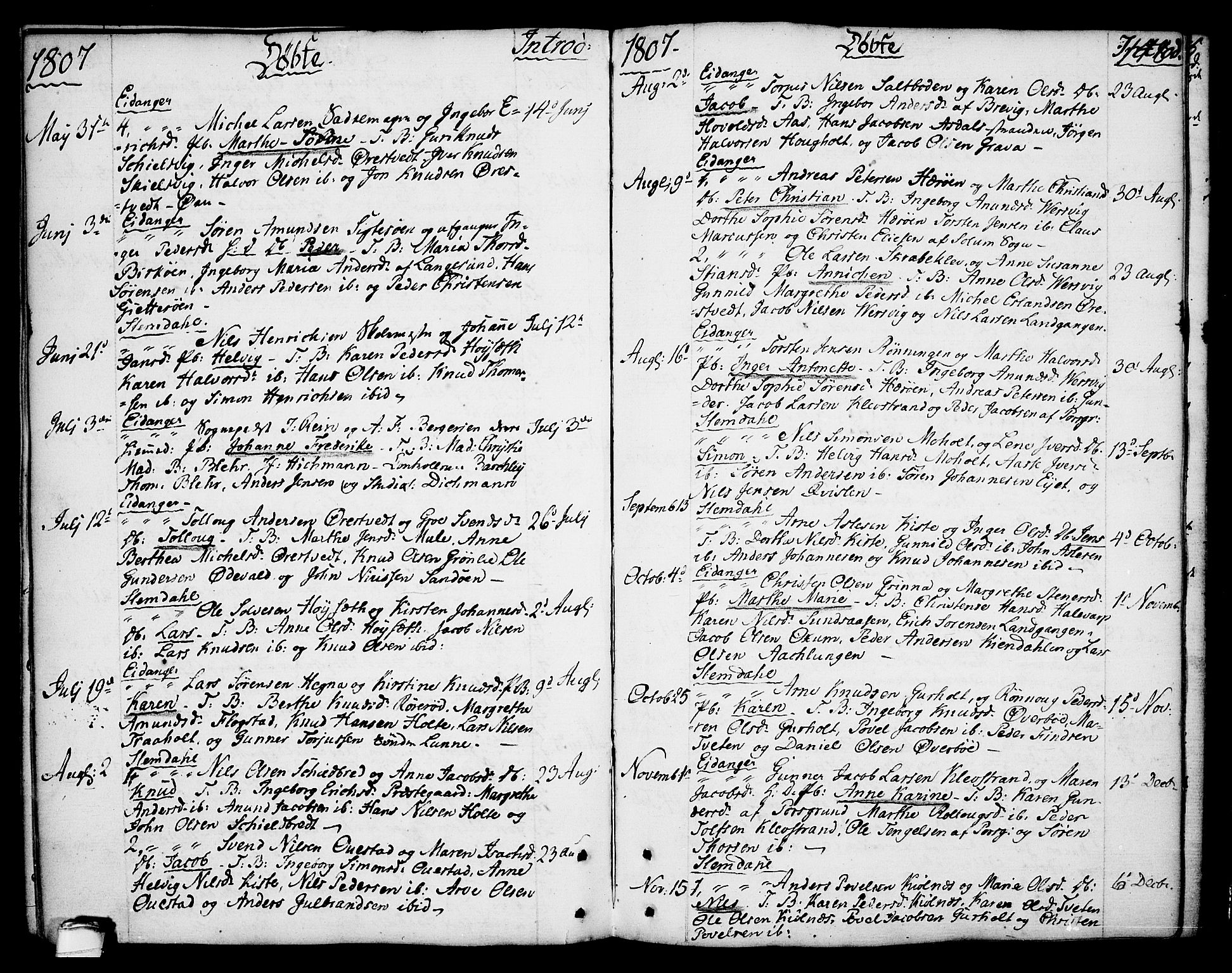Eidanger kirkebøker, SAKO/A-261/F/Fa/L0006: Parish register (official) no. 6, 1764-1814, p. 148
