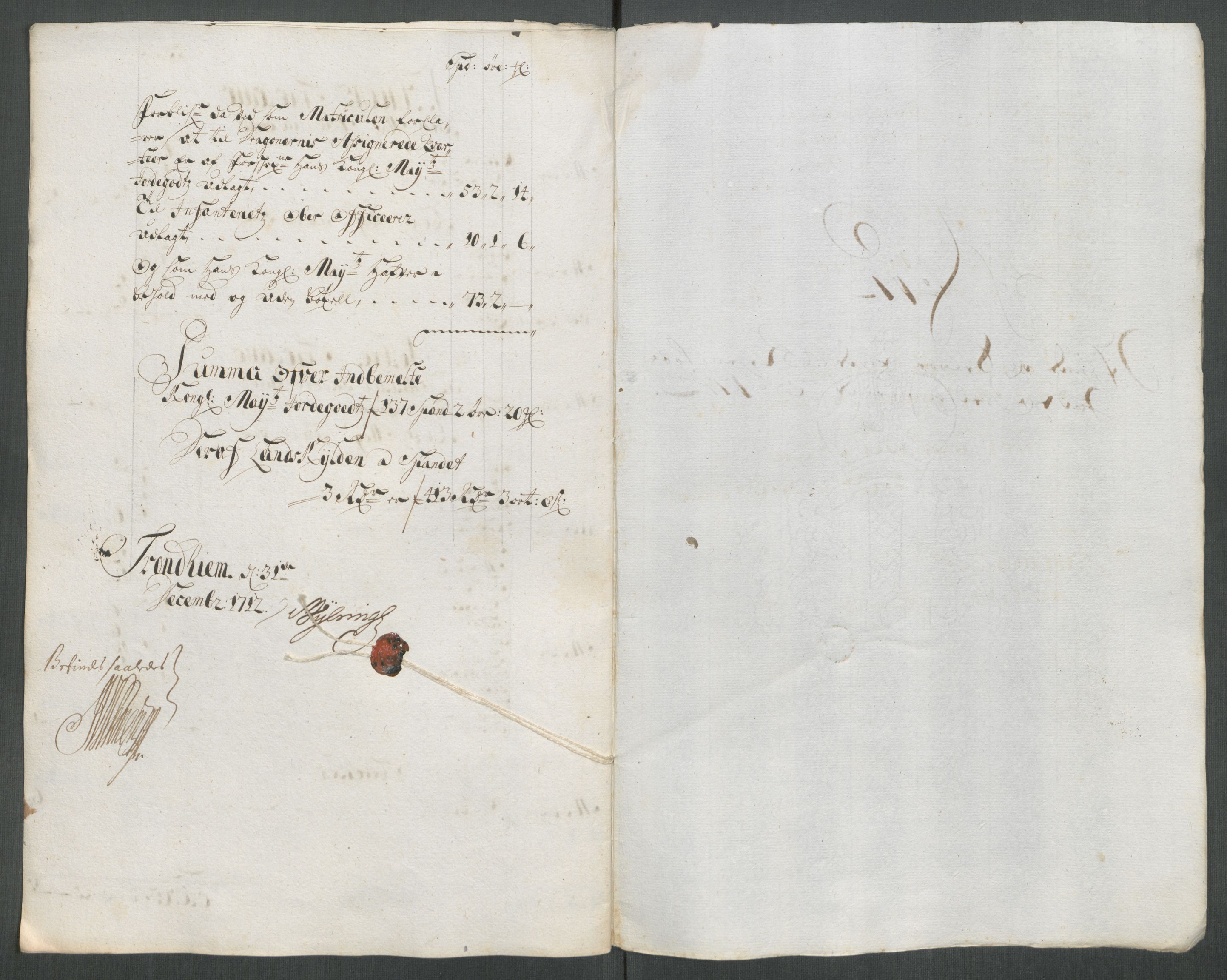 Rentekammeret inntil 1814, Reviderte regnskaper, Fogderegnskap, RA/EA-4092/R61/L4113: Fogderegnskap Strinda og Selbu, 1712-1713, p. 159