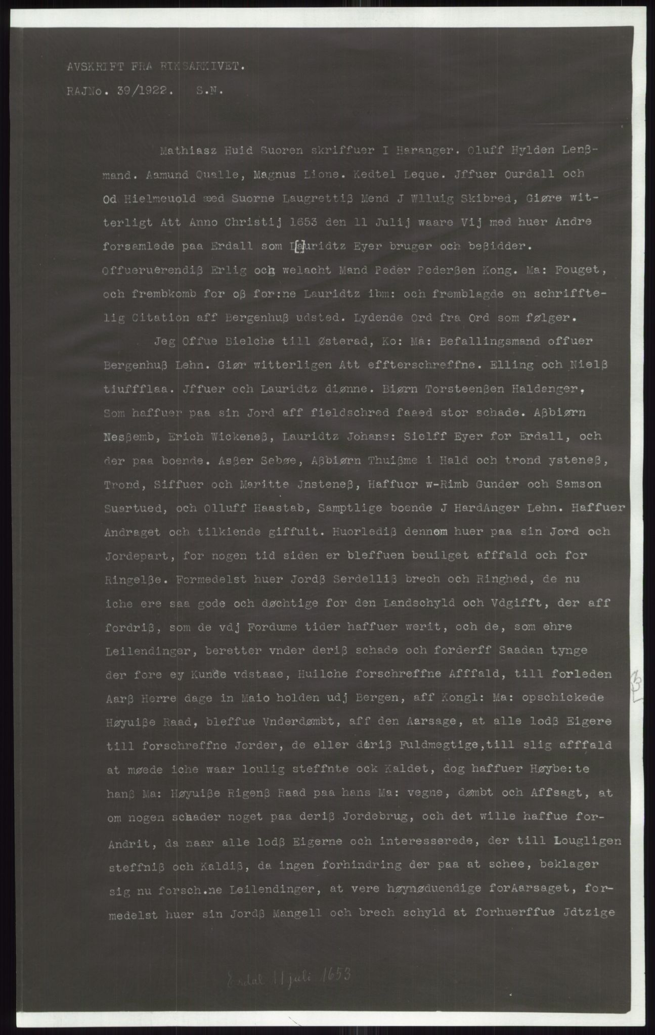 Samlinger til kildeutgivelse, Diplomavskriftsamlingen, AV/RA-EA-4053/H/Ha, p. 2135