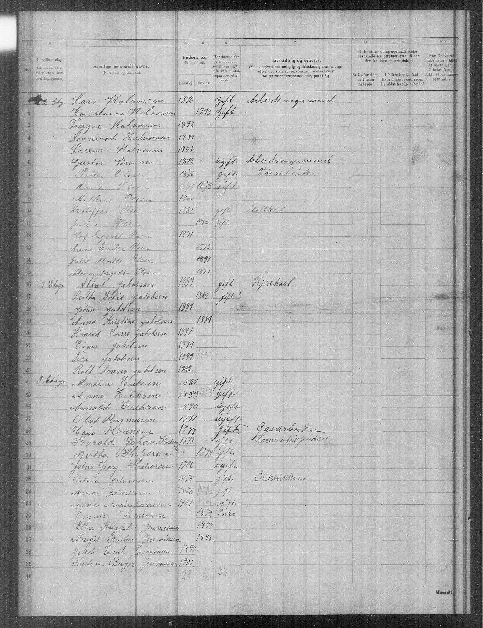 OBA, Municipal Census 1902 for Kristiania, 1902, p. 16691