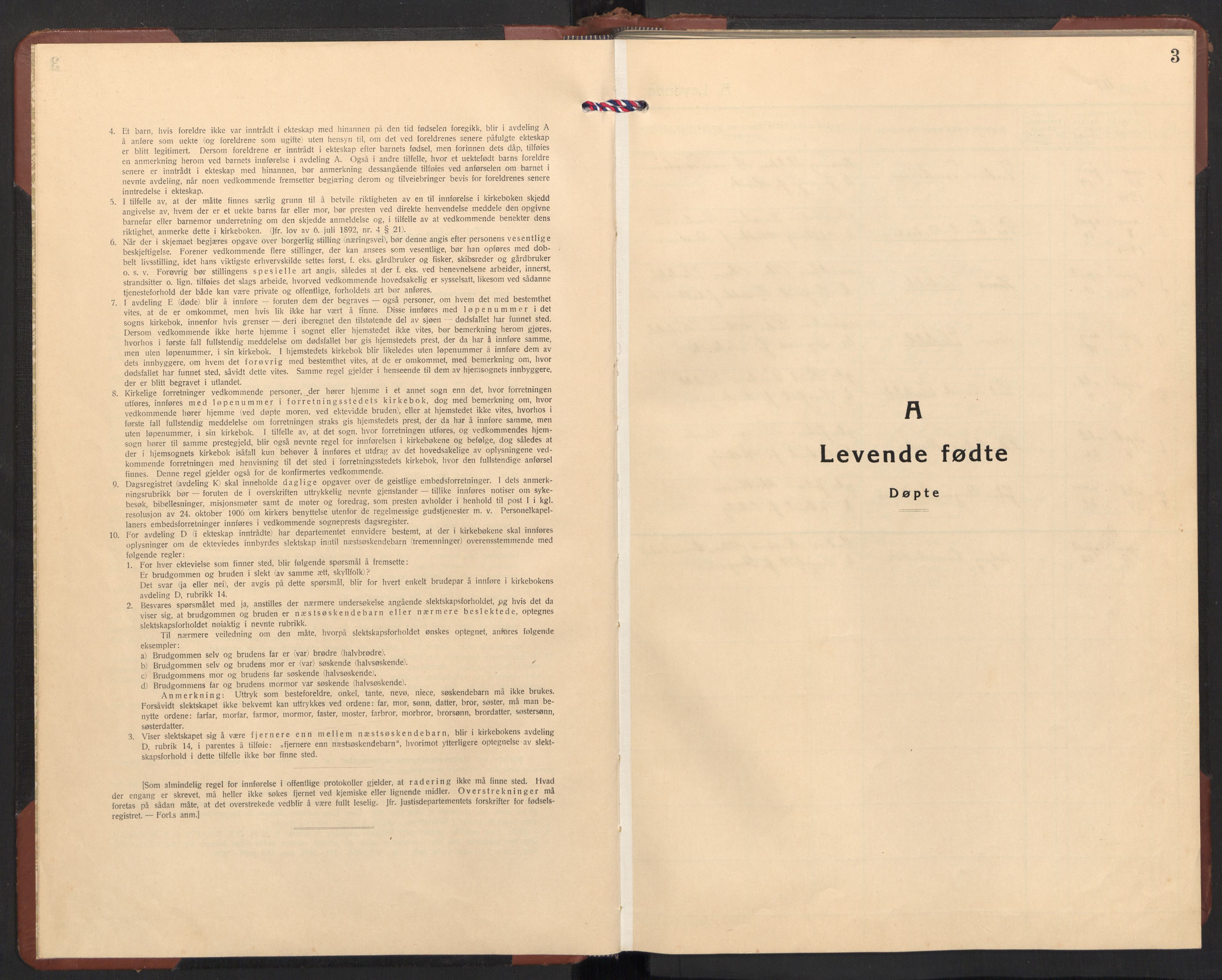 Ministerialprotokoller, klokkerbøker og fødselsregistre - Møre og Romsdal, SAT/A-1454/504/L0063: Parish register (copy) no. 504C05, 1939-1972, p. 3