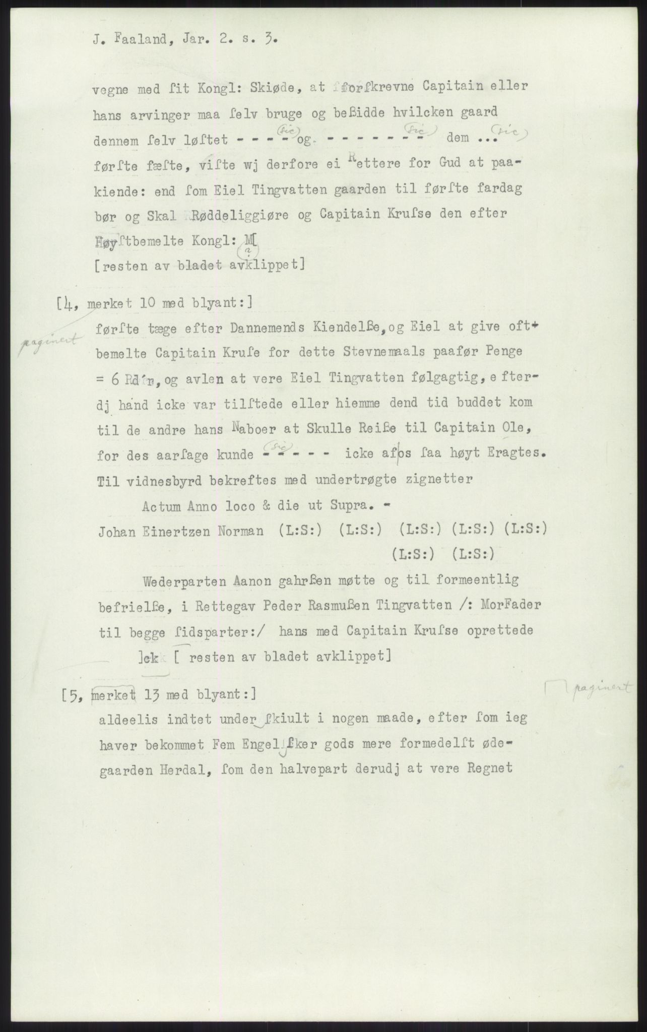 Samlinger til kildeutgivelse, Diplomavskriftsamlingen, AV/RA-EA-4053/H/Ha, p. 1073