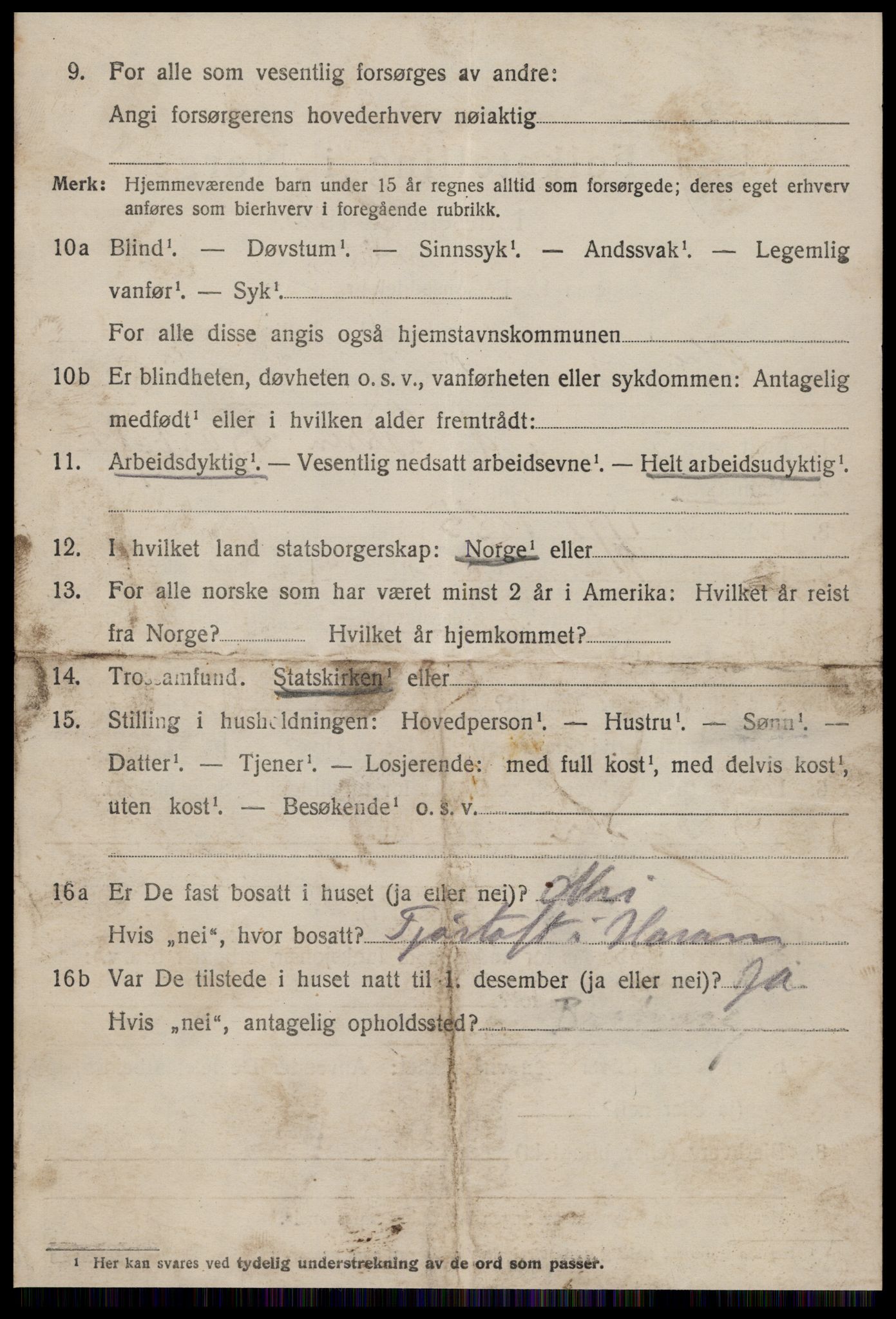 SAT, 1920 census for Haram, 1920, p. 2792