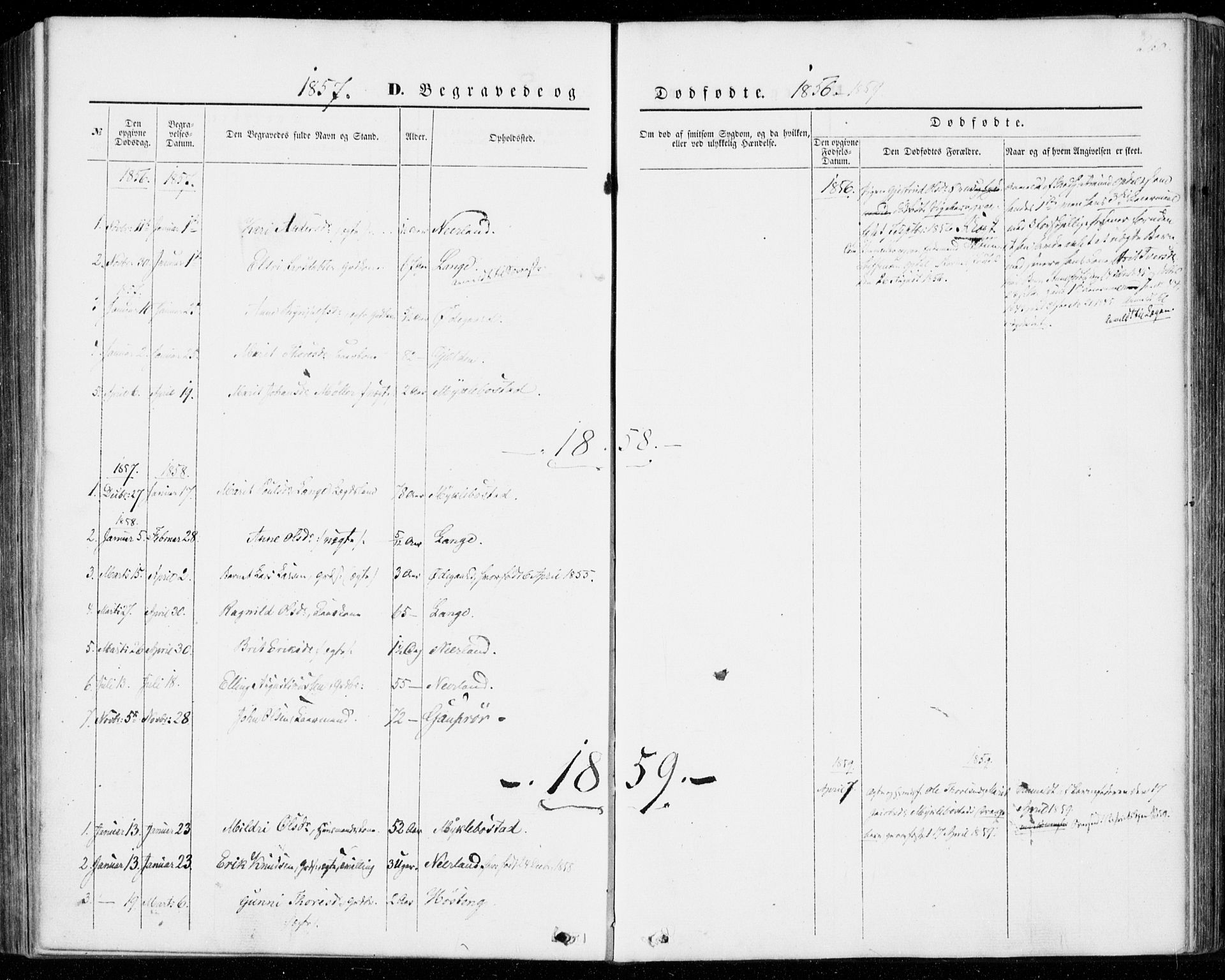 Ministerialprotokoller, klokkerbøker og fødselsregistre - Møre og Romsdal, SAT/A-1454/554/L0643: Parish register (official) no. 554A01, 1846-1879, p. 260