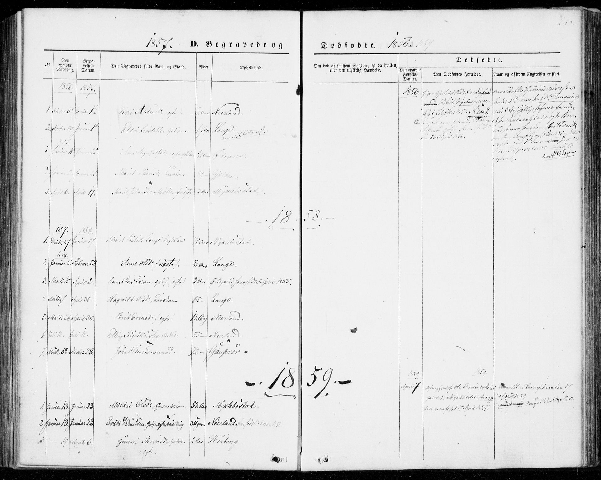 Ministerialprotokoller, klokkerbøker og fødselsregistre - Møre og Romsdal, AV/SAT-A-1454/554/L0643: Parish register (official) no. 554A01, 1846-1879, p. 260