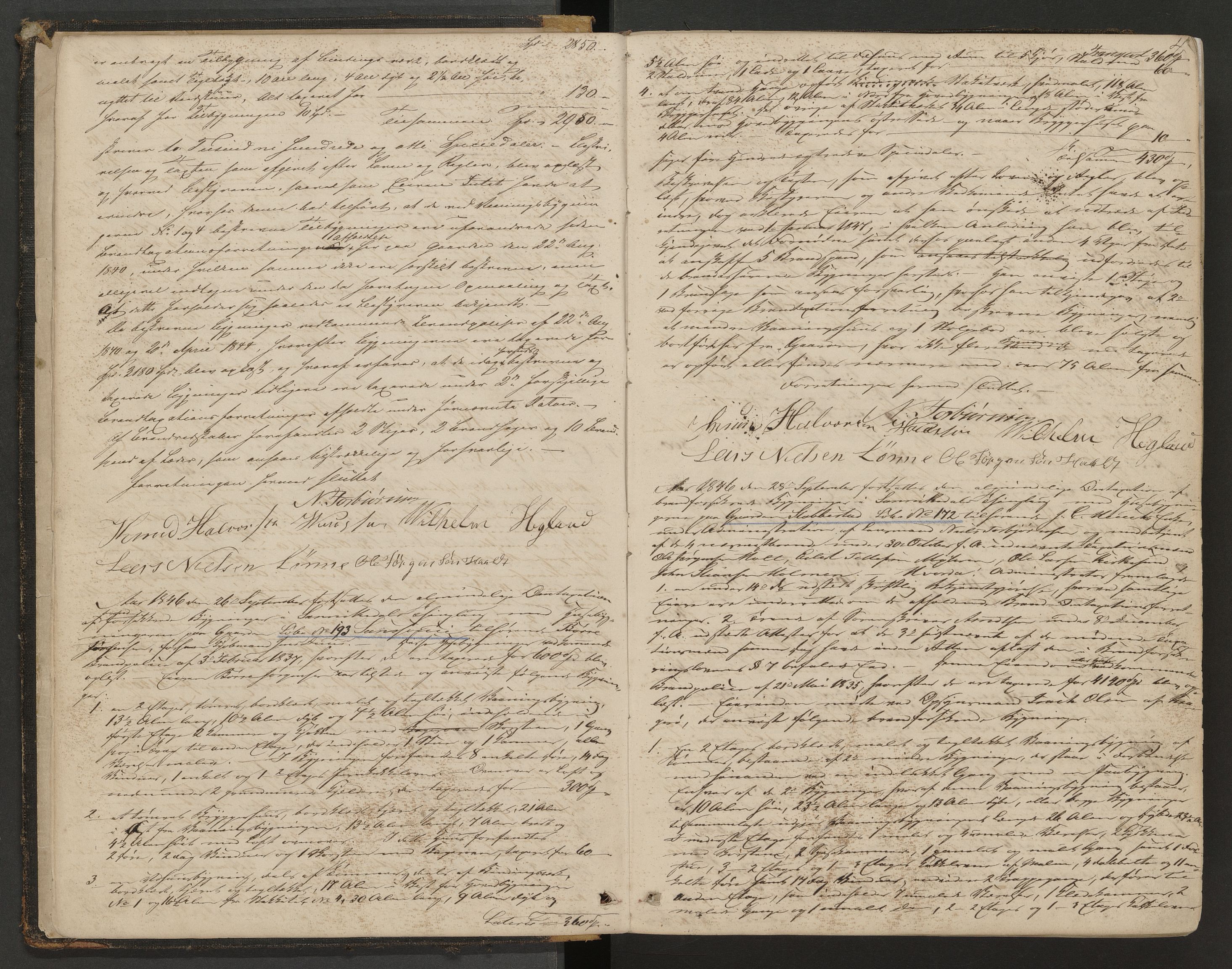 Sannidal lensmannskontor, AV/SAKO-A-569/Y/Yc/Yca/L0001: Branntakstprotokoll, 1846-1868