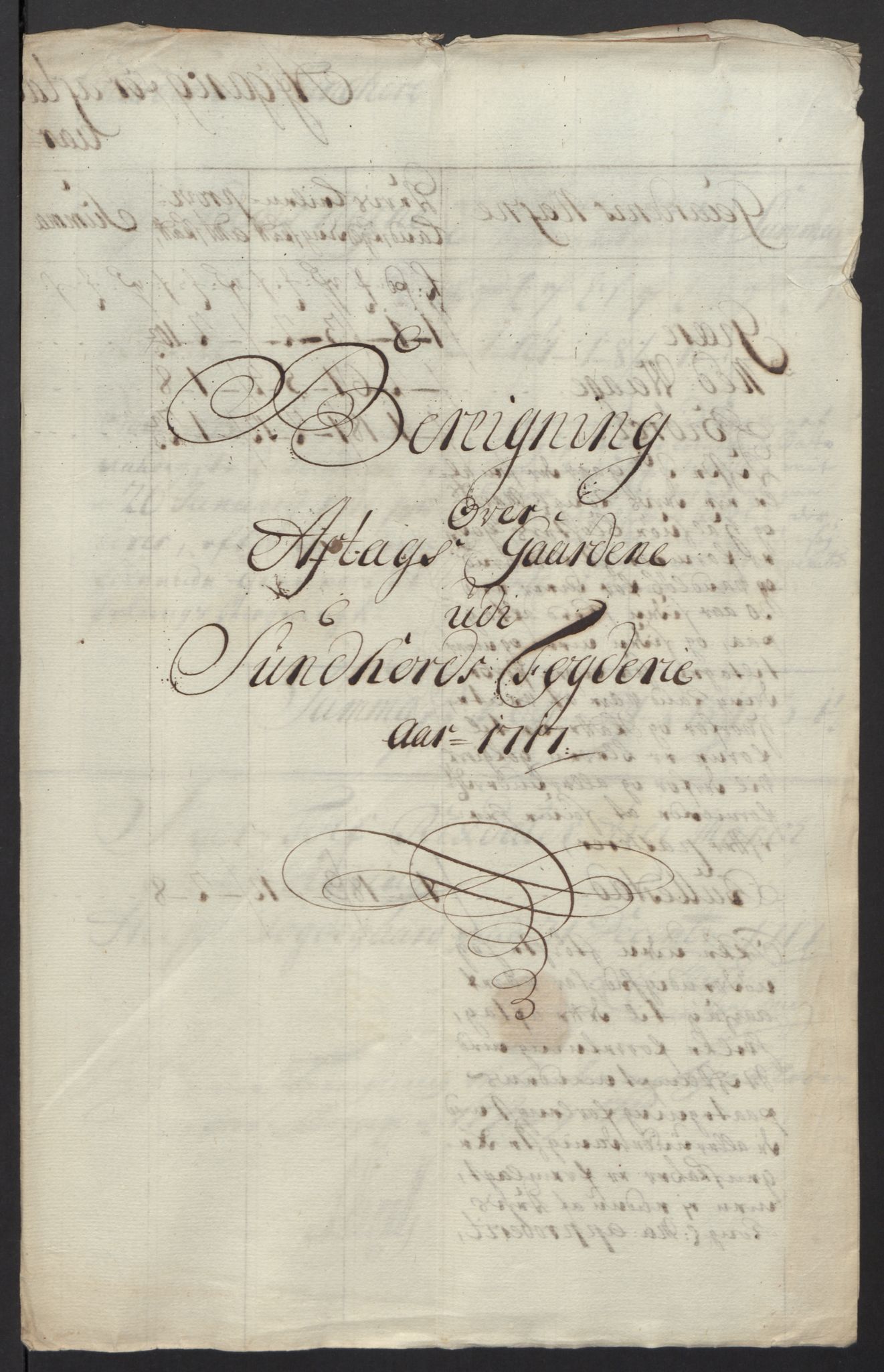 Rentekammeret inntil 1814, Reviderte regnskaper, Fogderegnskap, AV/RA-EA-4092/R48/L2994: Fogderegnskap Sunnhordland og Hardanger, 1717, p. 308