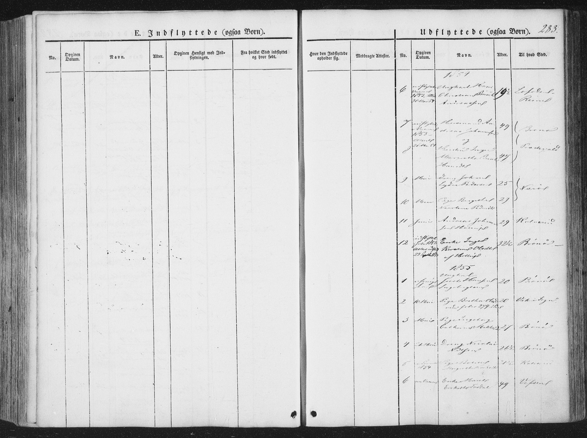 Ministerialprotokoller, klokkerbøker og fødselsregistre - Nordland, AV/SAT-A-1459/810/L0144: Parish register (official) no. 810A07 /1, 1841-1862, p. 283