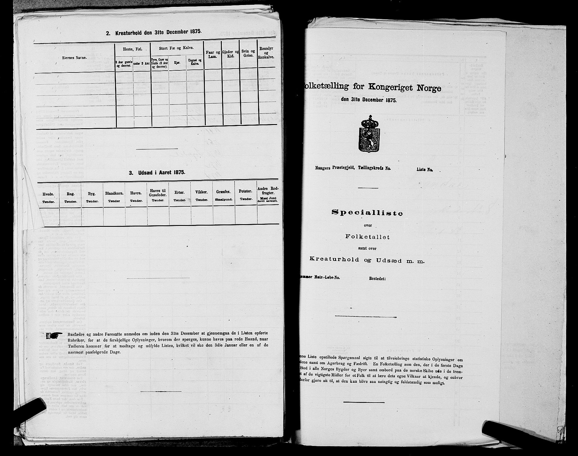 SAST, 1875 census for 1111L Sokndal/Sokndal, 1875, p. 711