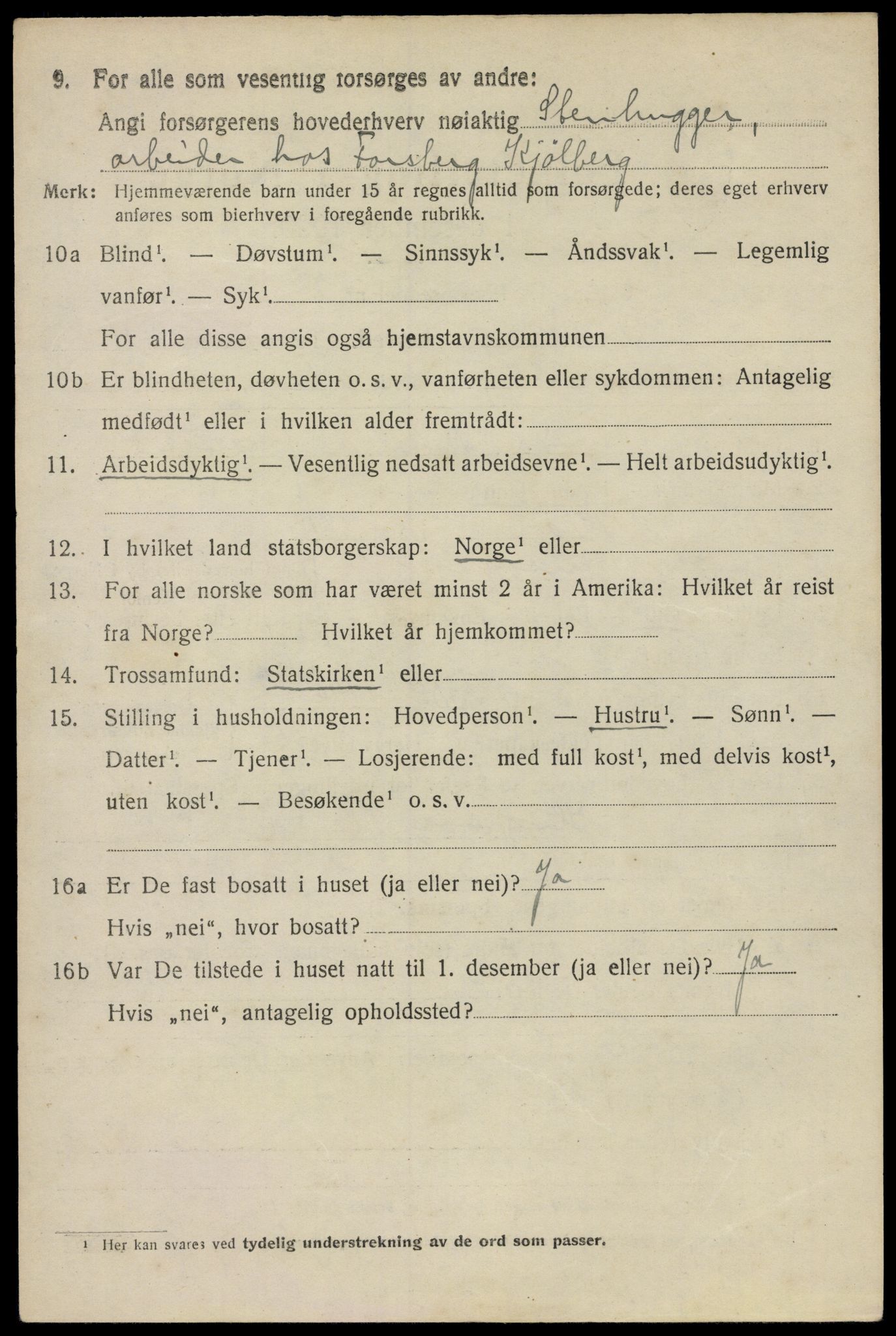 SAO, 1920 census for Onsøy, 1920, p. 4906