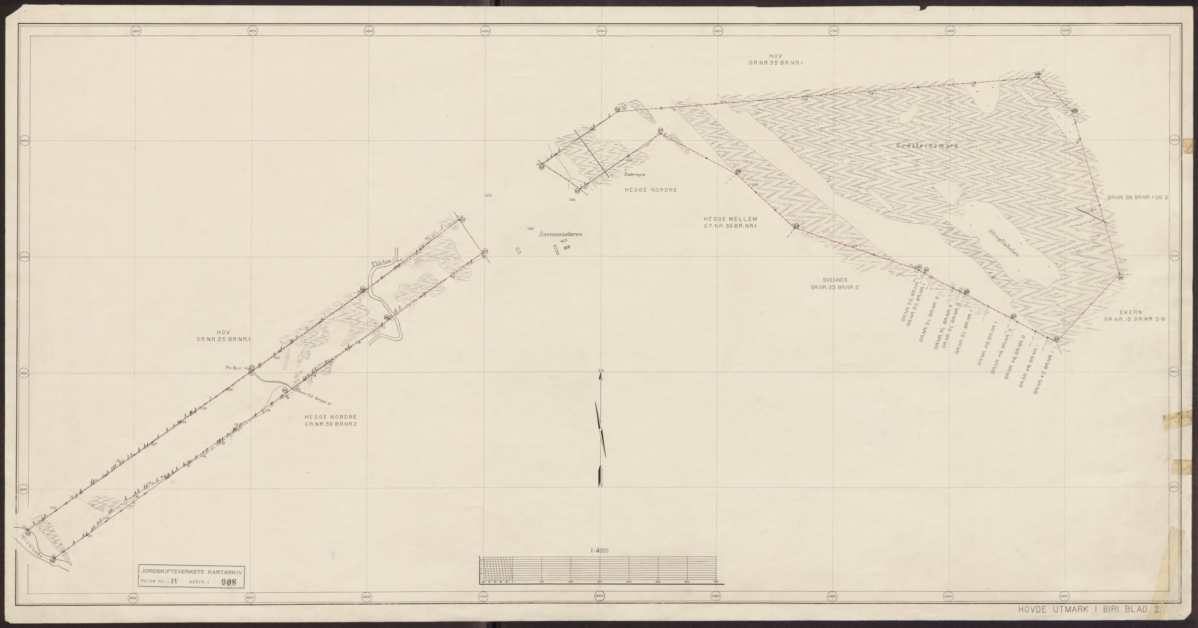 Jordskifteverkets kartarkiv, AV/RA-S-3929/T, 1859-1988, p. 1135