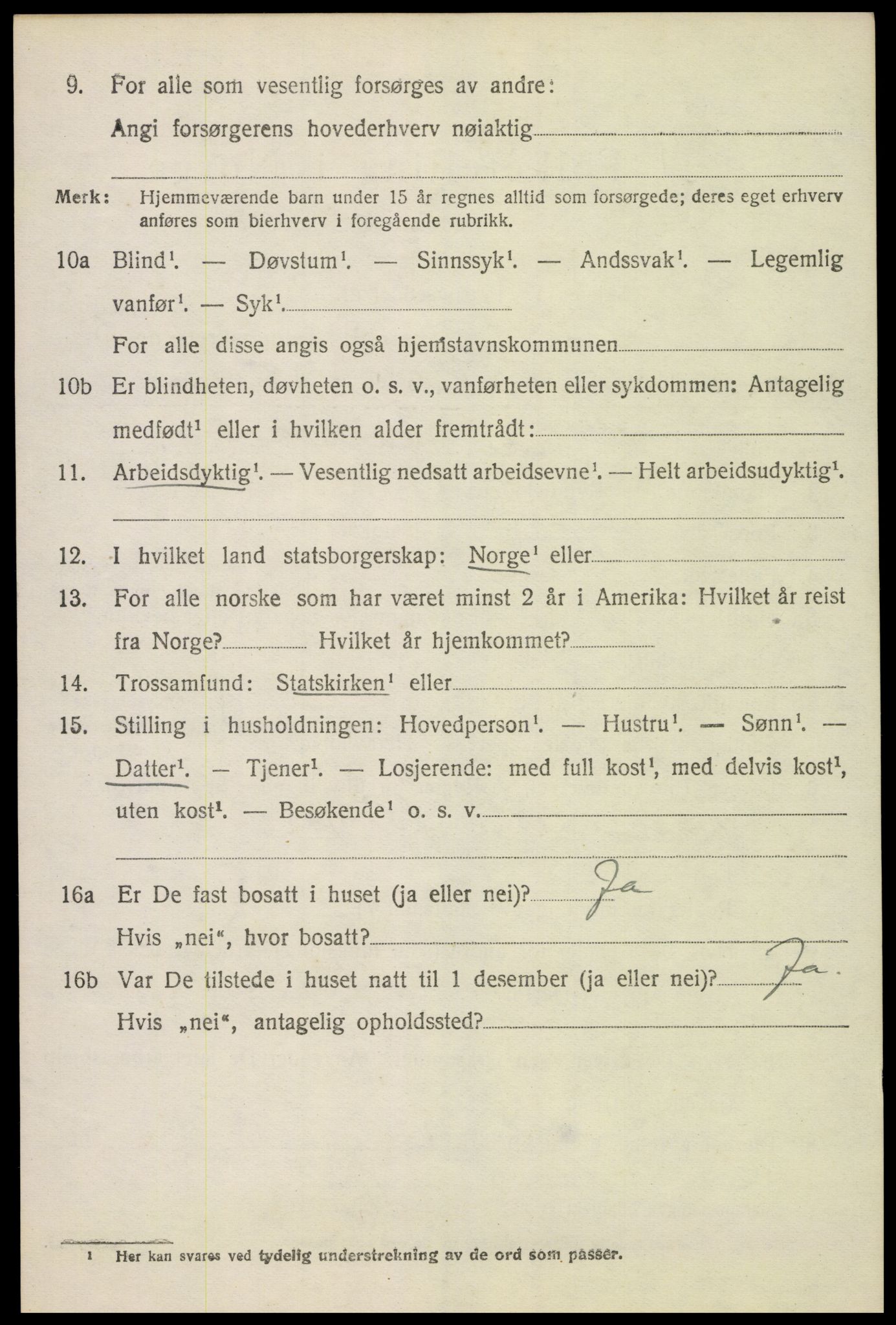 SAH, 1920 census for Løten, 1920, p. 7498