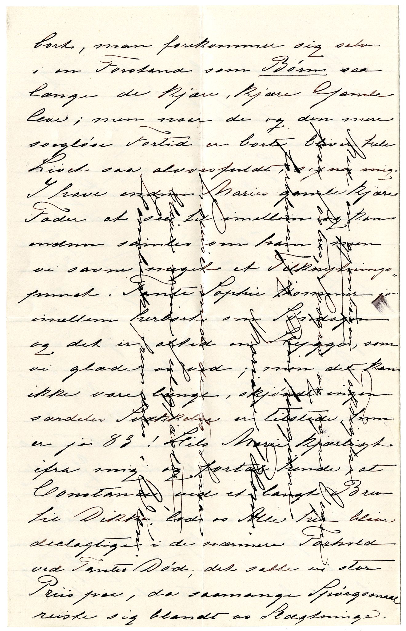 Diderik Maria Aalls brevsamling, NF/Ark-1023/F/L0002: D.M. Aalls brevsamling. B - C, 1799-1889, p. 72