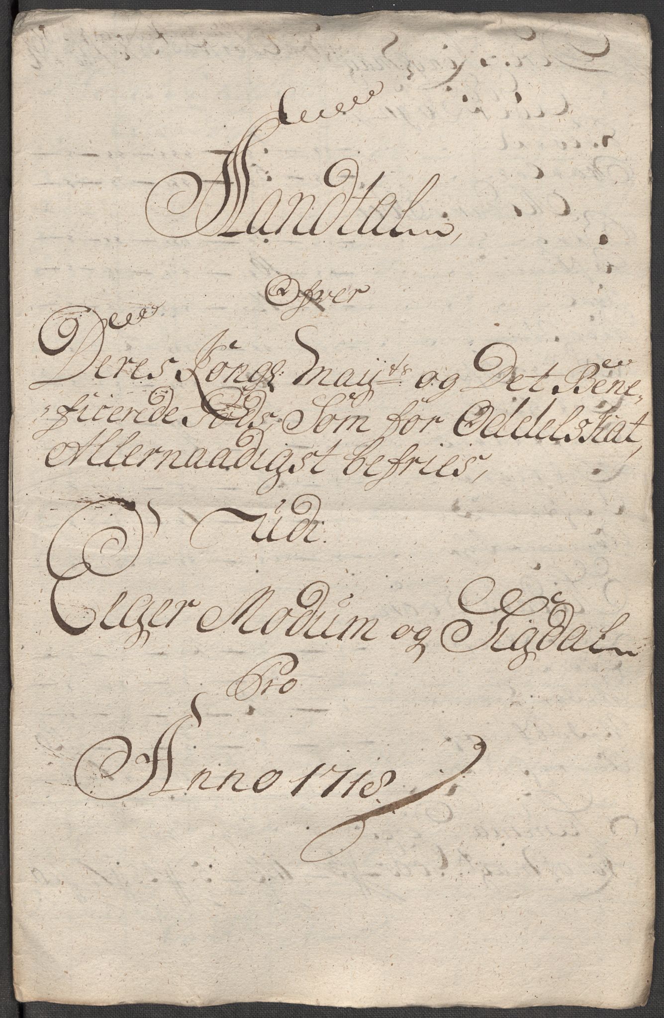 Rentekammeret inntil 1814, Reviderte regnskaper, Fogderegnskap, RA/EA-4092/R31/L1712: Fogderegnskap Hurum, Røyken, Eiker, Lier og Buskerud, 1718, p. 238
