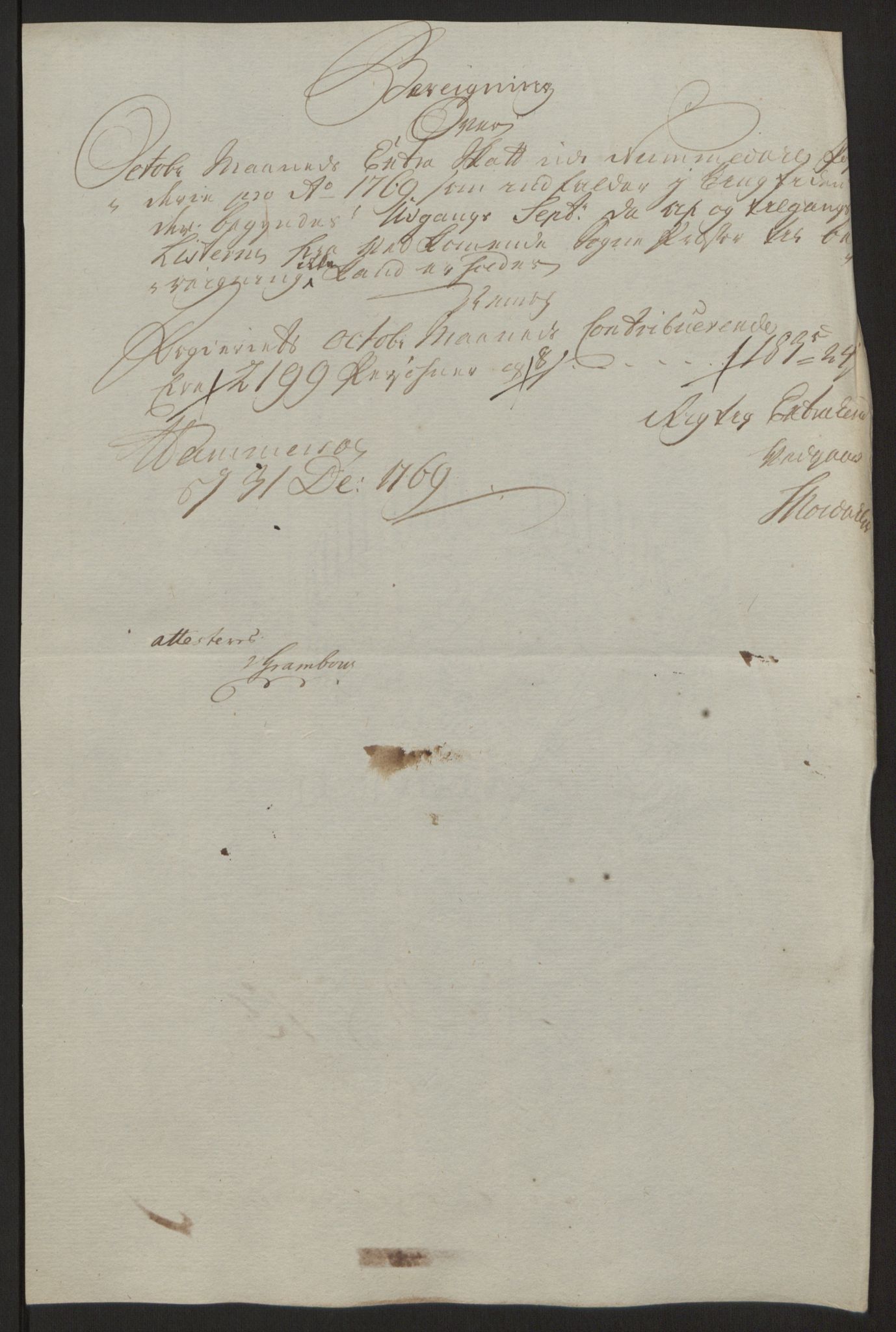 Rentekammeret inntil 1814, Reviderte regnskaper, Fogderegnskap, AV/RA-EA-4092/R64/L4502: Ekstraskatten Namdal, 1762-1772, p. 346