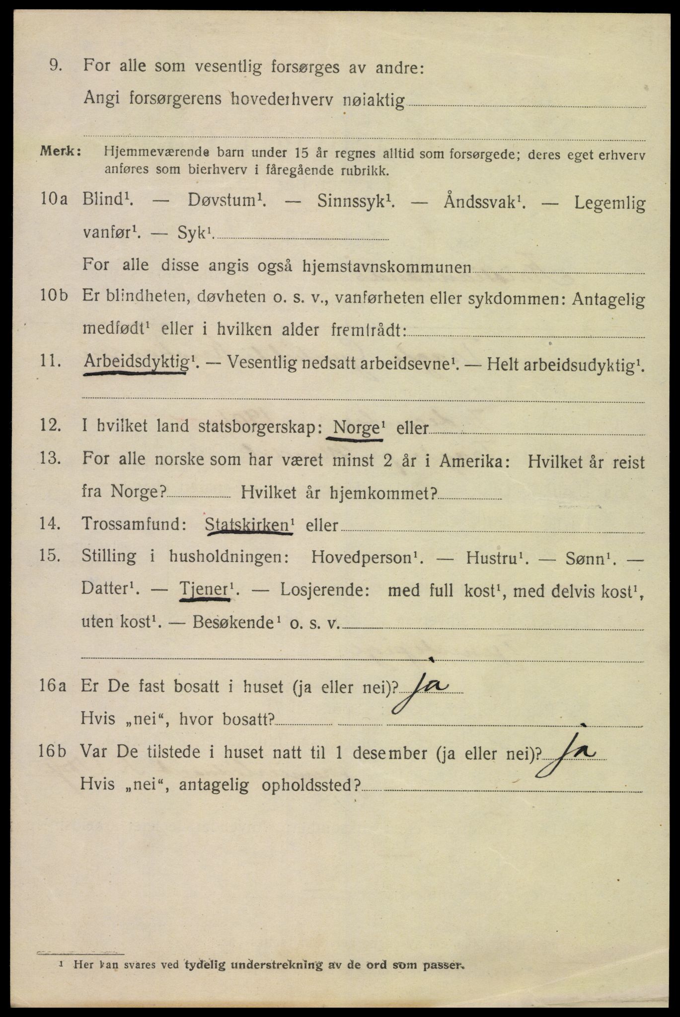 SAK, 1920 census for Kristiansand, 1920, p. 45572