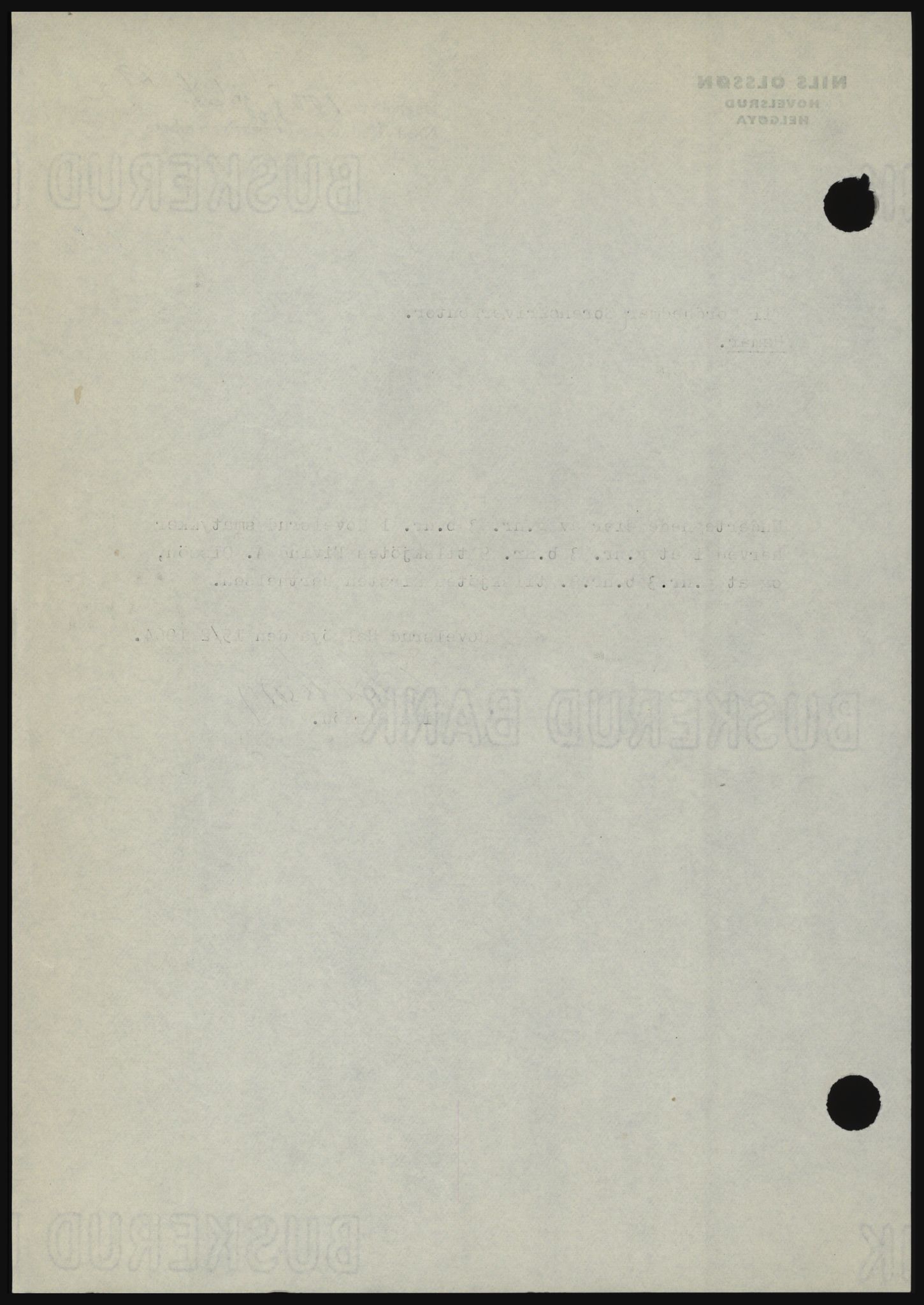 Nord-Hedmark sorenskriveri, AV/SAH-TING-012/H/Hc/L0019: Mortgage book no. 19, 1963-1964, Diary no: : 1007/1964