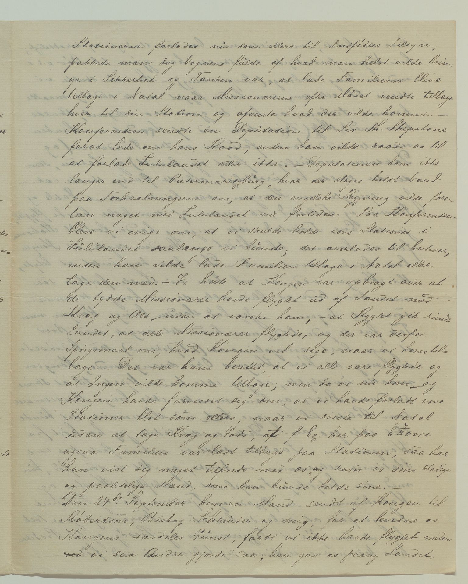 Det Norske Misjonsselskap - hovedadministrasjonen, VID/MA-A-1045/D/Da/Daa/L0035/0008: Konferansereferat og årsberetninger / Konferansereferat fra Sør-Afrika., 1879