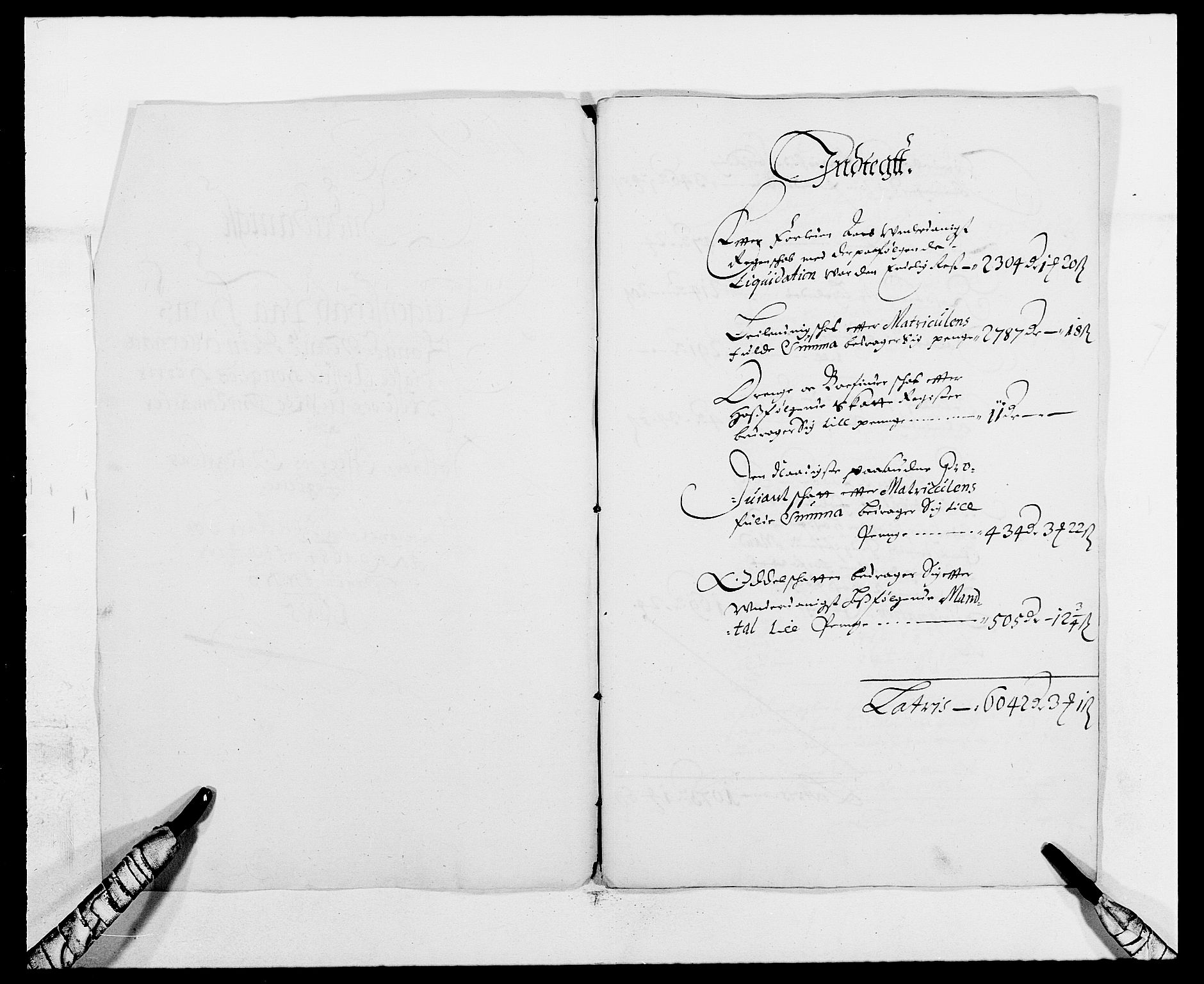 Rentekammeret inntil 1814, Reviderte regnskaper, Fogderegnskap, RA/EA-4092/R13/L0821: Fogderegnskap Solør, Odal og Østerdal, 1684, p. 3