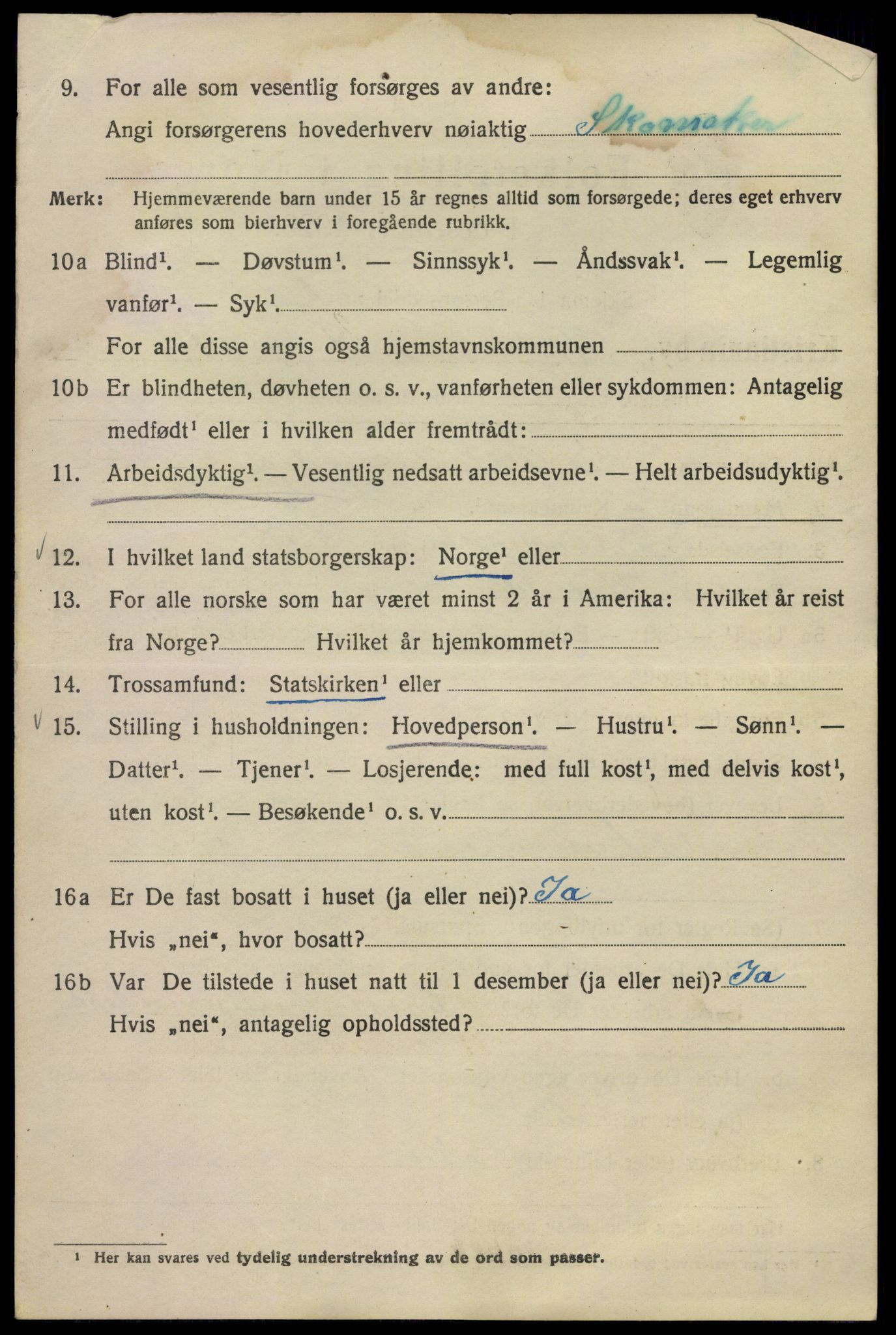 SAO, 1920 census for Kristiania, 1920, p. 340328