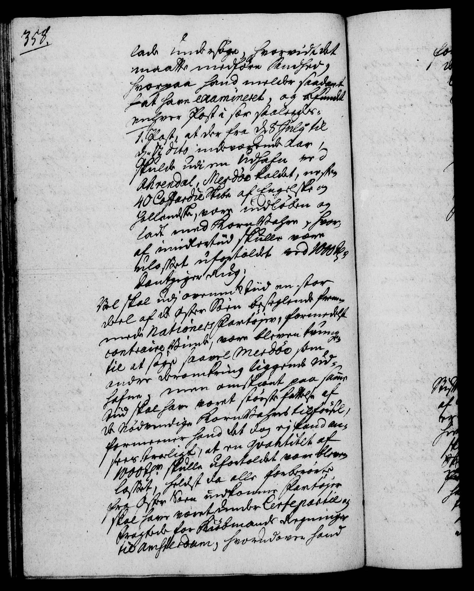 Rentekammeret, Kammerkanselliet, RA/EA-3111/G/Gh/Gha/L0022: Norsk ekstraktmemorialprotokoll (merket RK 53.67), 1739-1741, p. 358