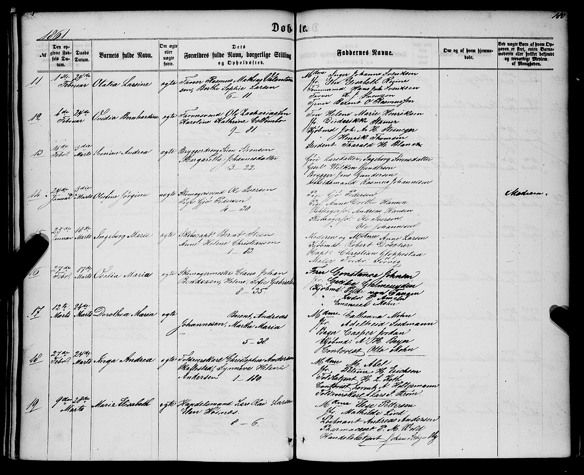 Nykirken Sokneprestembete, AV/SAB-A-77101/H/Haa/L0015: Parish register (official) no. B 2, 1858-1869, p. 180