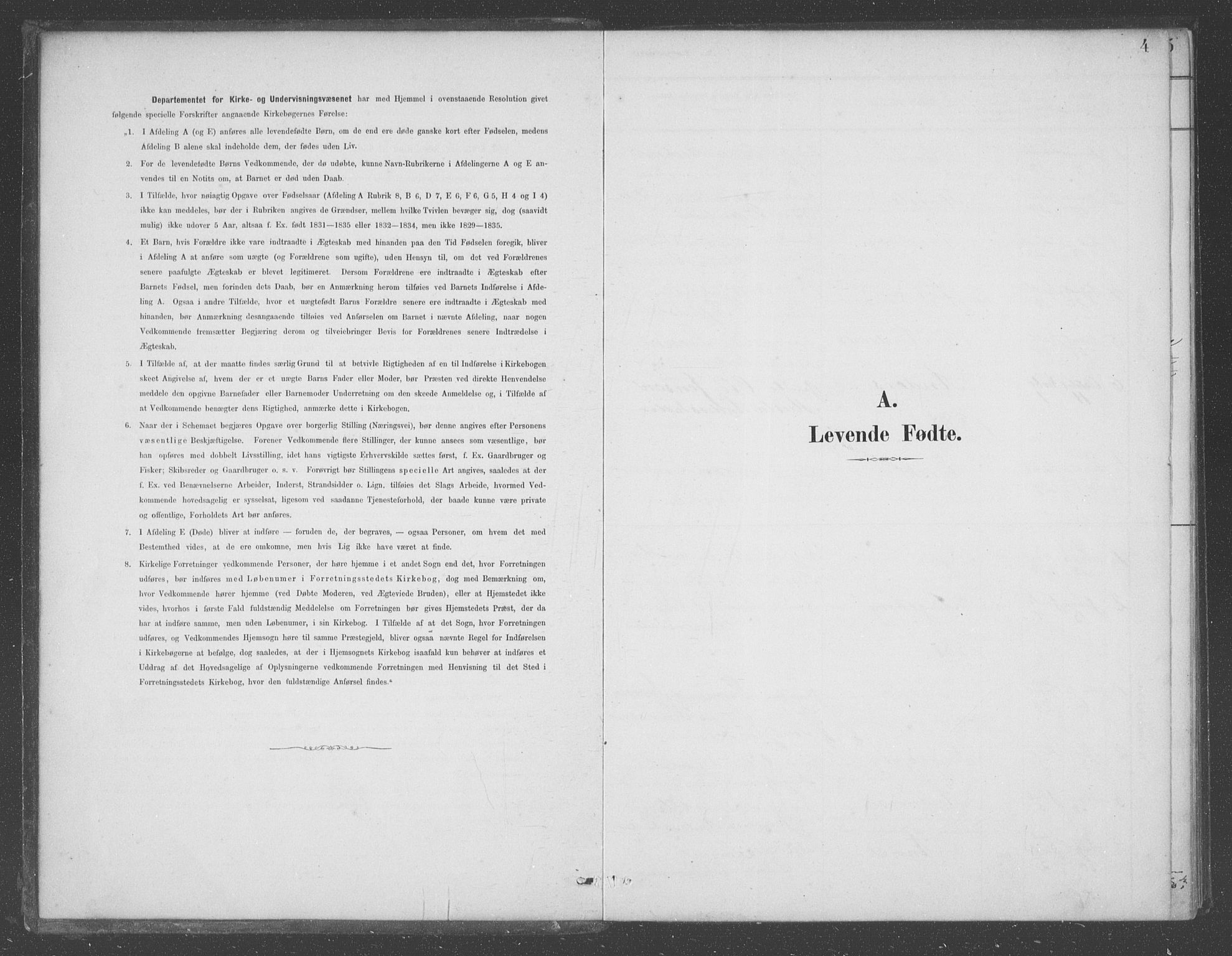 Aurland sokneprestembete, SAB/A-99937/H/Ha/Had/L0001: Parish register (official) no. D  1, 1880-1903, p. 4