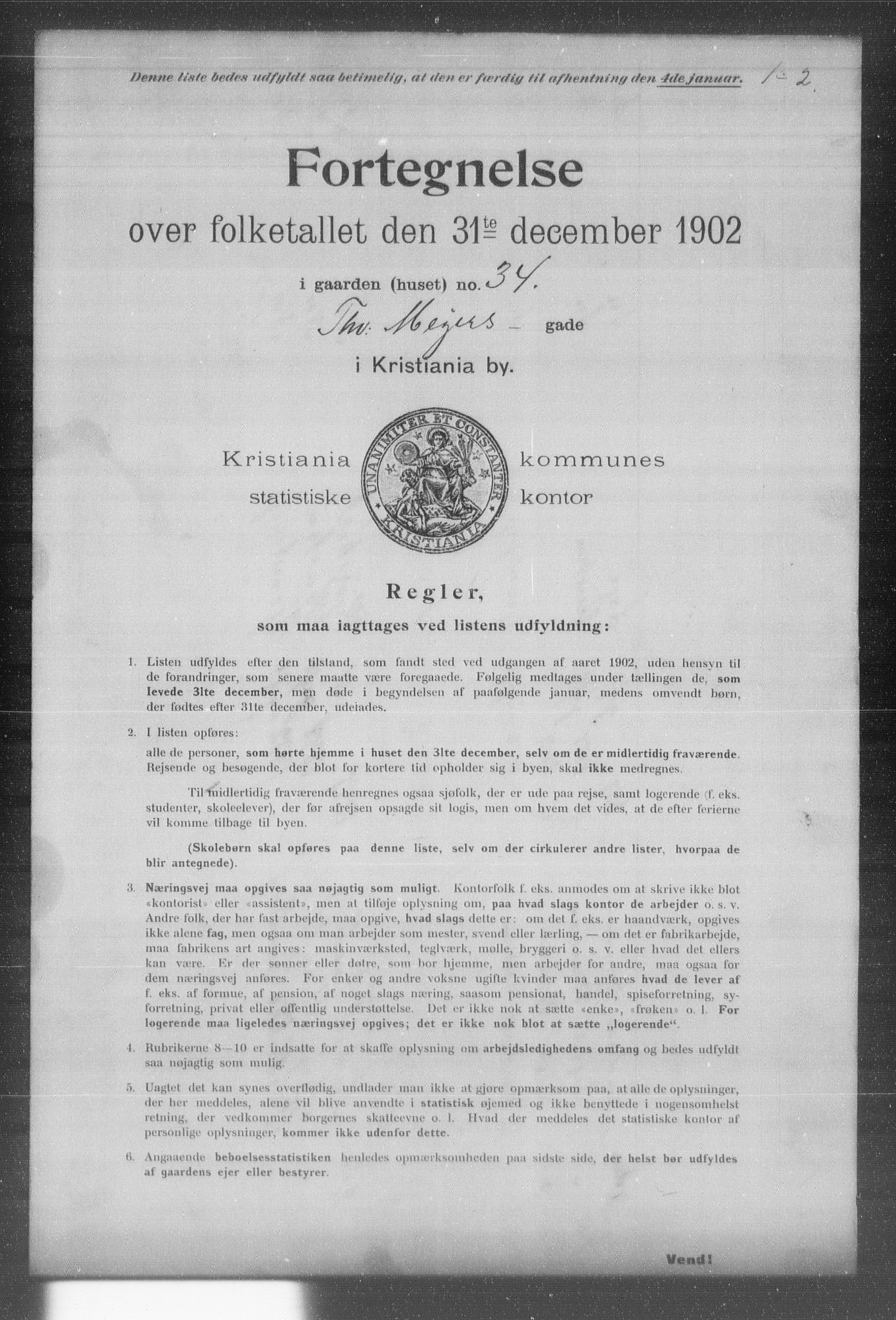 OBA, Municipal Census 1902 for Kristiania, 1902, p. 24260