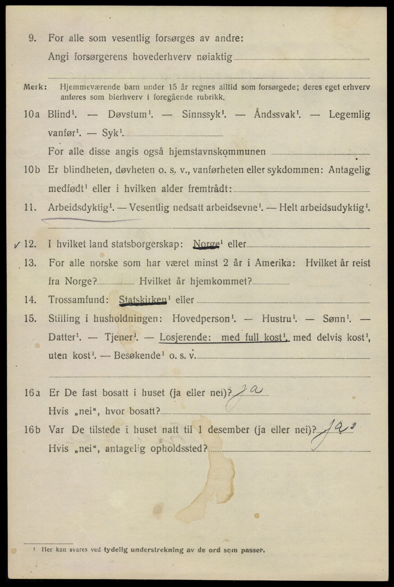 SAO, 1920 census for Kristiania, 1920, p. 150236