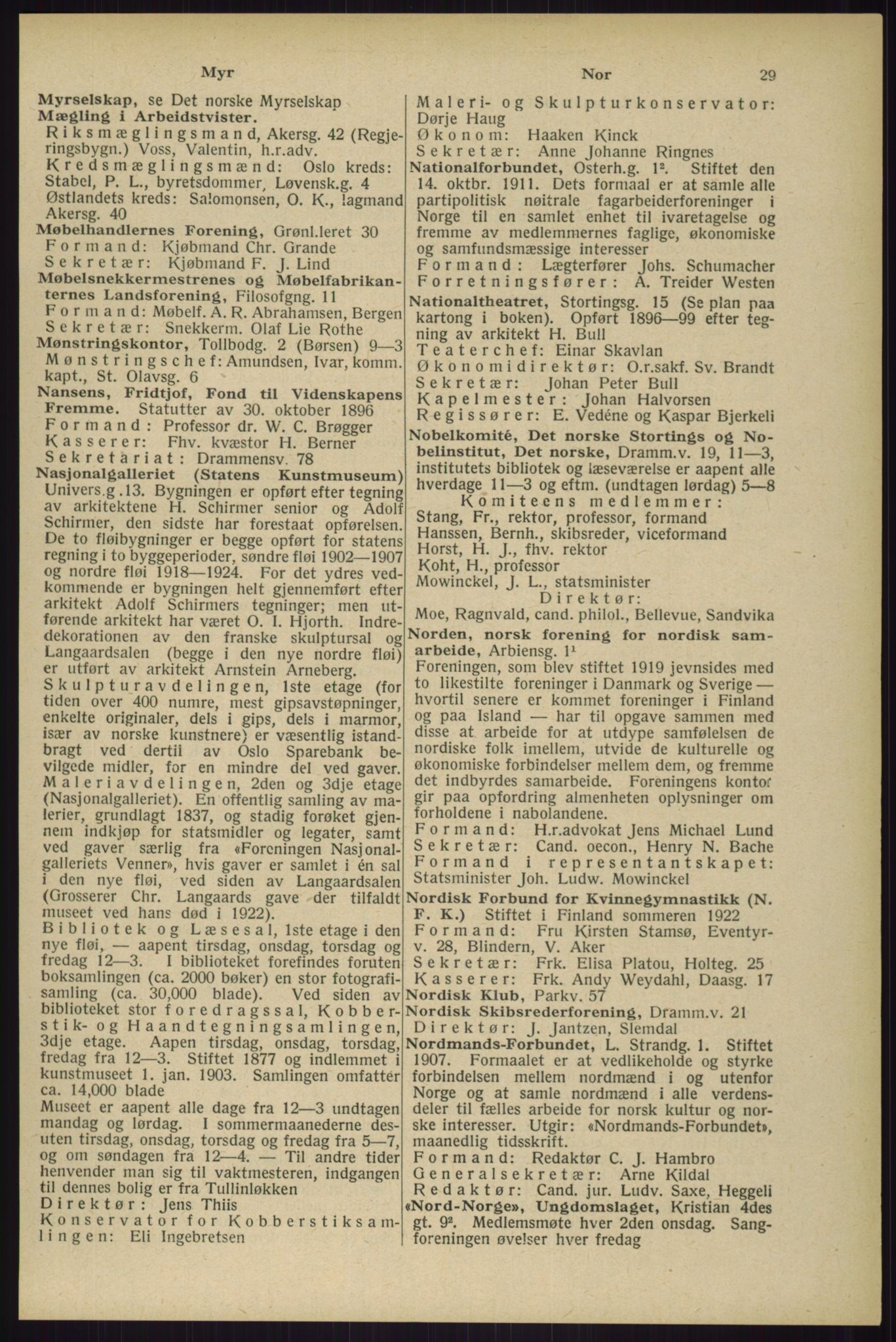 Kristiania/Oslo adressebok, PUBL/-, 1929, p. 29