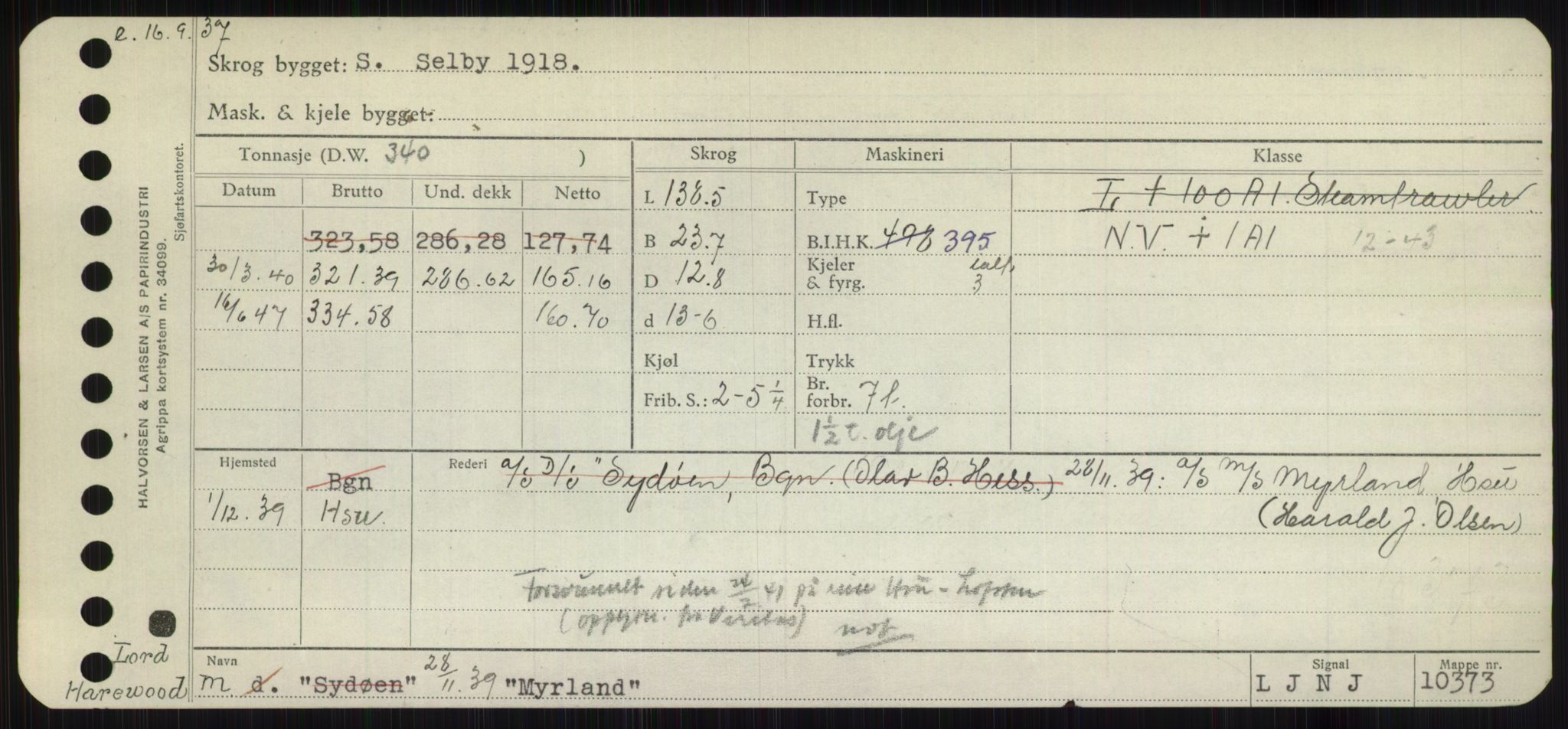 Sjøfartsdirektoratet med forløpere, Skipsmålingen, RA/S-1627/H/Hb/L0003: Fartøy, I-N, p. 389