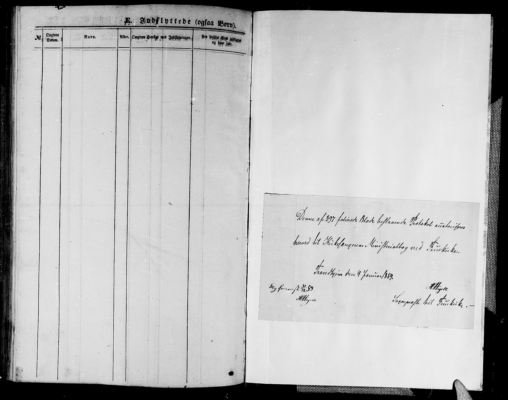 Ministerialprotokoller, klokkerbøker og fødselsregistre - Sør-Trøndelag, SAT/A-1456/602/L0139: Parish register (copy) no. 602C07, 1859-1864
