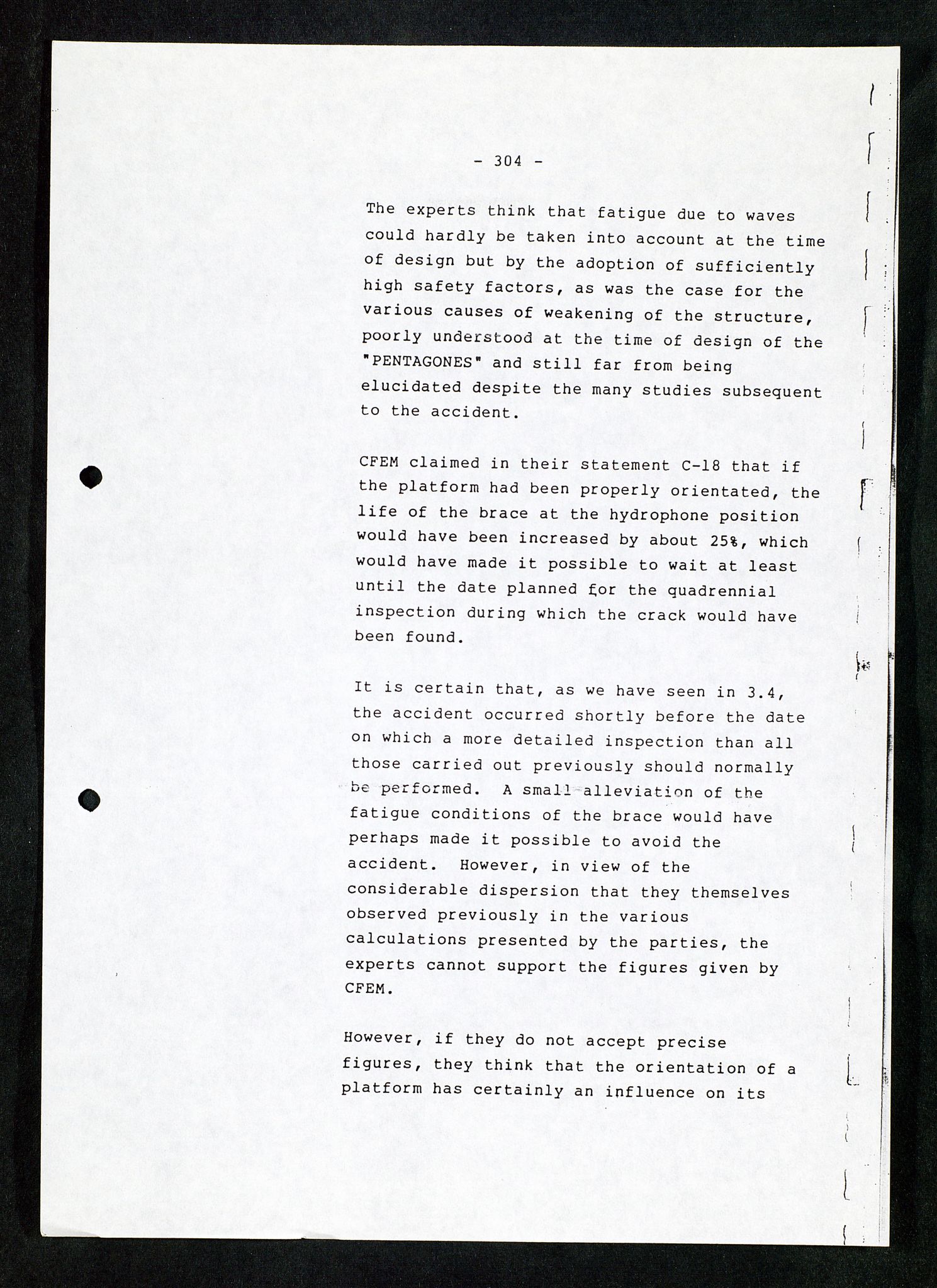 Pa 1503 - Stavanger Drilling AS, AV/SAST-A-101906/Da/L0007: Alexander L. Kielland - Rettssak i Paris, 1982-1988, p. 304