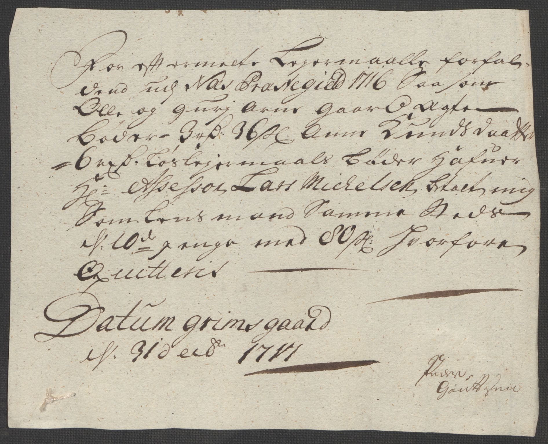 Rentekammeret inntil 1814, Reviderte regnskaper, Fogderegnskap, RA/EA-4092/R23/L1475: Fogderegnskap Ringerike og Hallingdal, 1717, p. 254