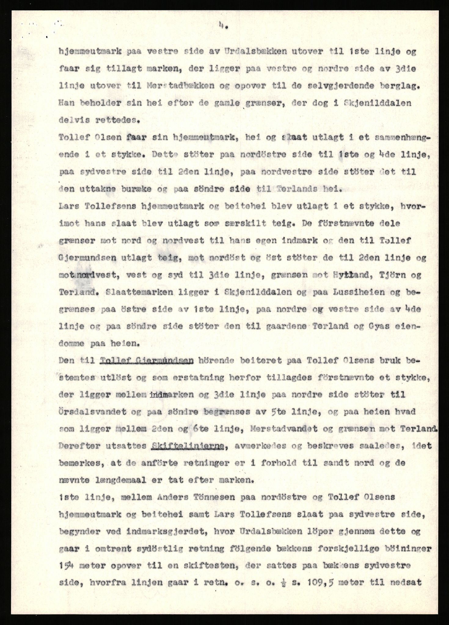 Statsarkivet i Stavanger, AV/SAST-A-101971/03/Y/Yj/L0052: Avskrifter sortert etter gårdsnavn: Landråk  - Leidland, 1750-1930, p. 265