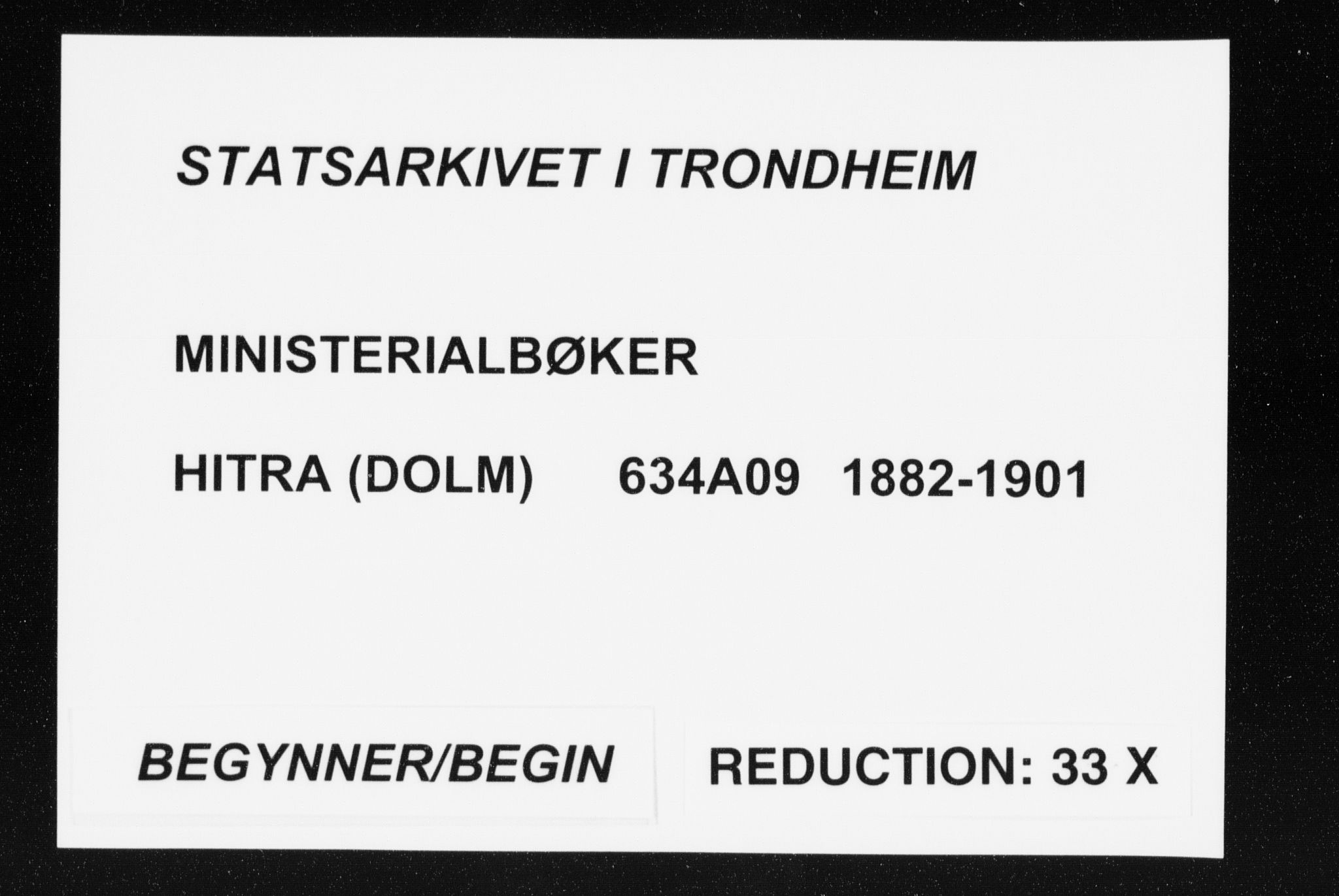 Ministerialprotokoller, klokkerbøker og fødselsregistre - Sør-Trøndelag, SAT/A-1456/634/L0533: Parish register (official) no. 634A09, 1882-1901