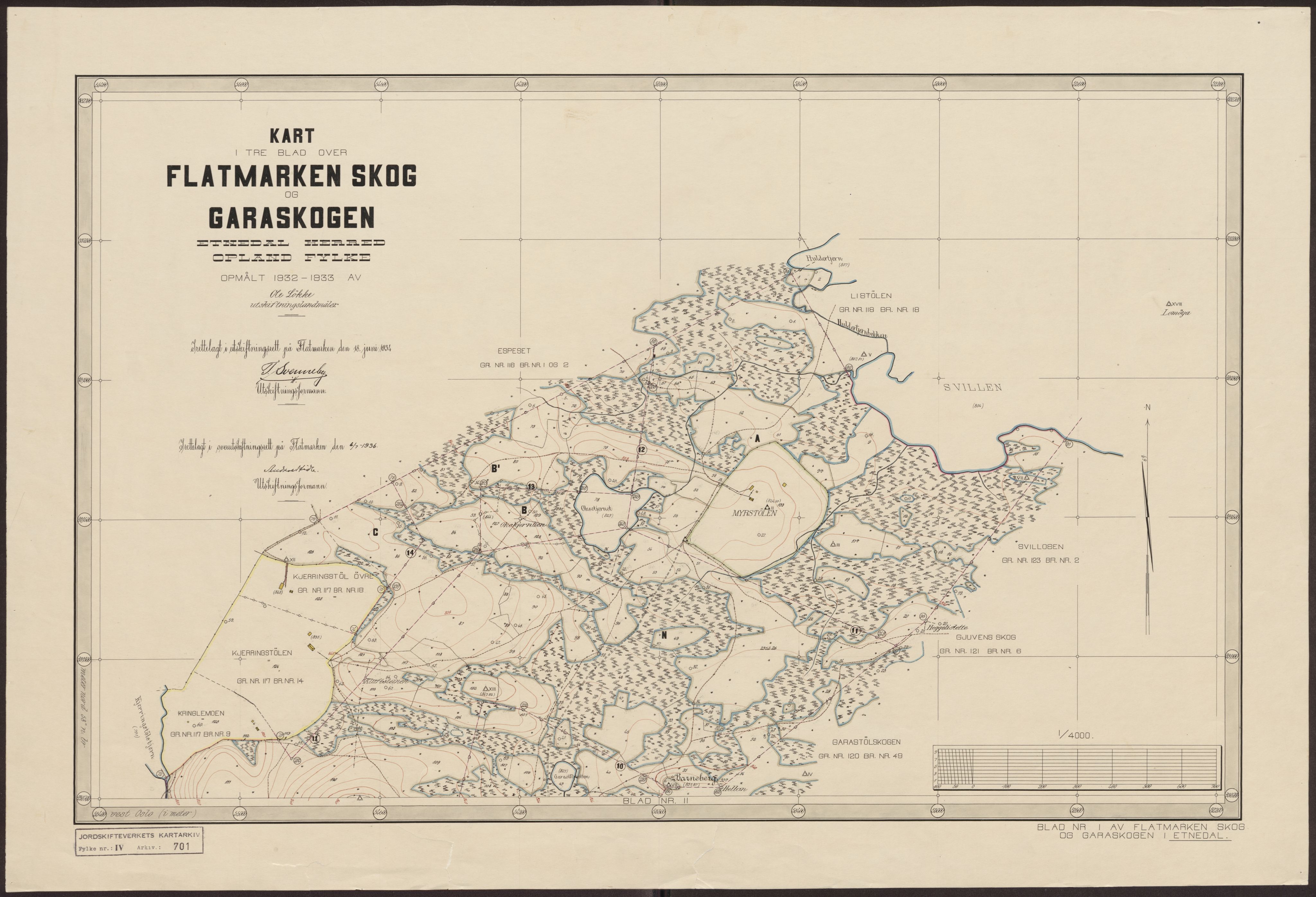 Jordskifteverkets kartarkiv, AV/RA-S-3929/T, 1859-1988, p. 882