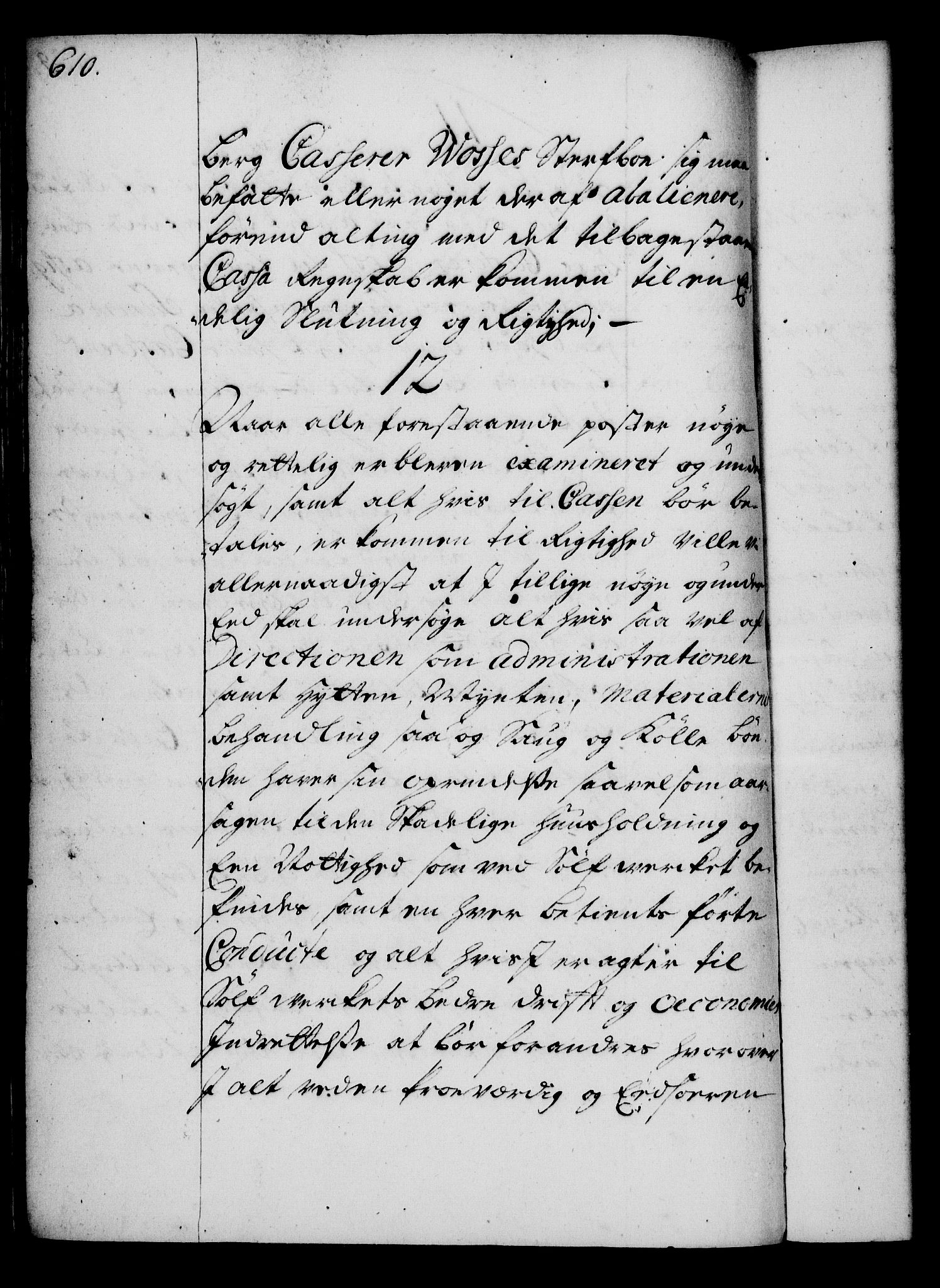 Rentekammeret, Kammerkanselliet, RA/EA-3111/G/Gg/Gga/L0003: Norsk ekspedisjonsprotokoll med register (merket RK 53.3), 1727-1734, p. 610